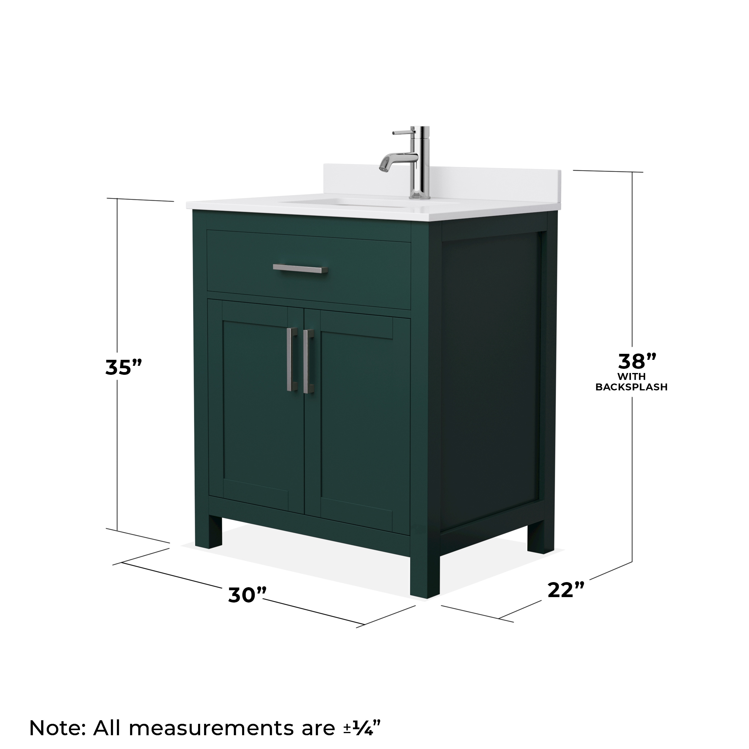 Wyndham Collection WCG242430SGEWCUNSMXX Bath-Vanity-Combo - View #5