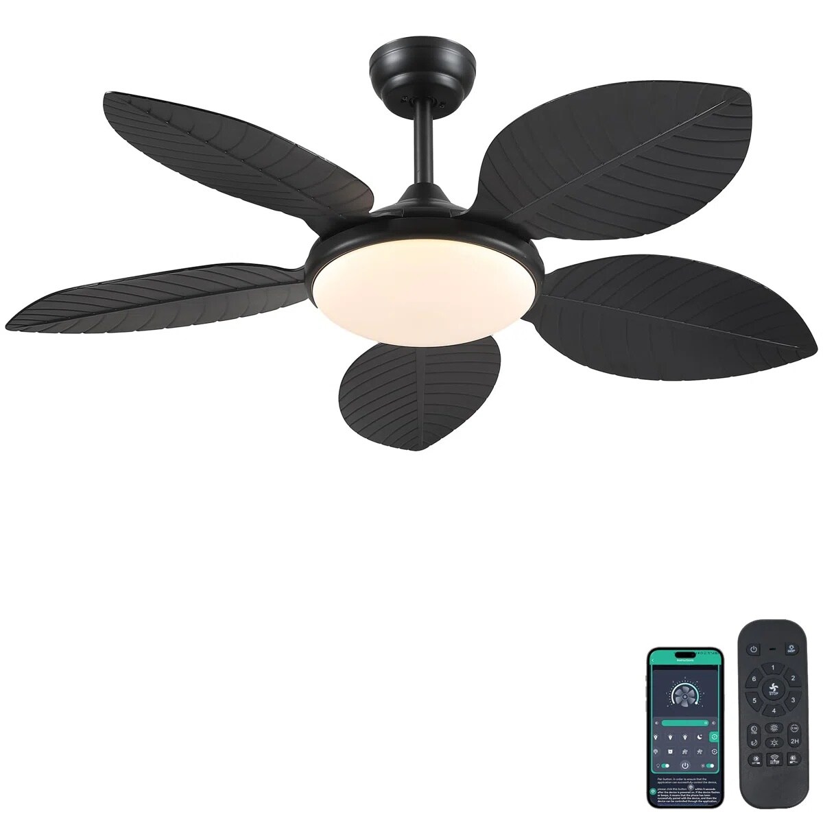 Kviflon LS8916-48BK Ceiling-Fans - View #4