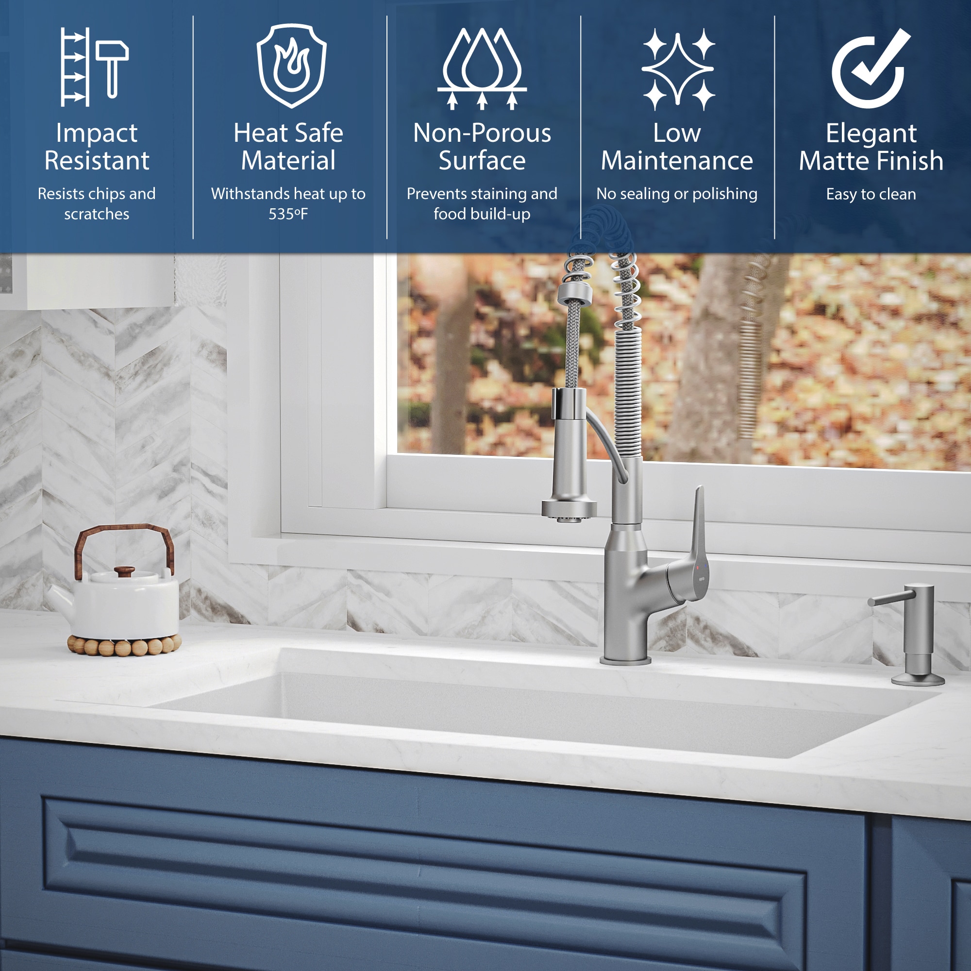 Karran QU-670-WH Kitchen-Sinks - View #6