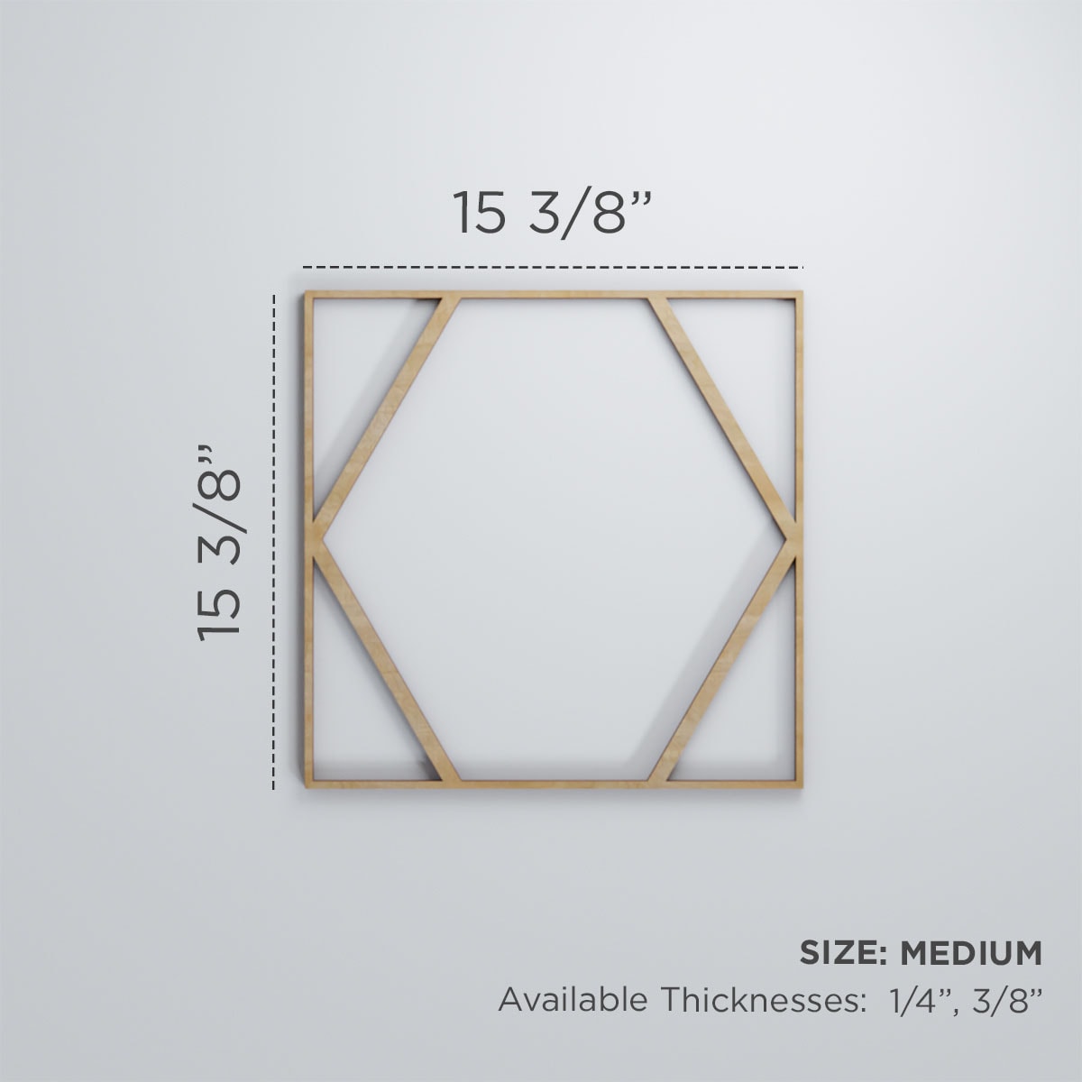 Ekena Millwork WALW16X16X0375FSRMF Wall-Panels - View #3