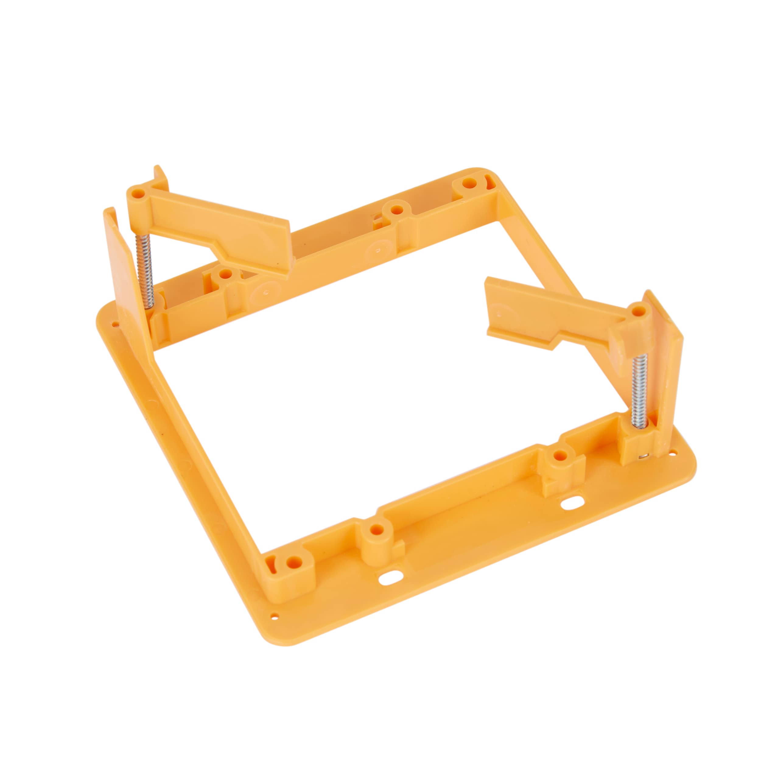 CANTEX 2-Gang Orange Plastic New Work Interior Wall Electrical Box Mounting  Bracket in the Electrical Box Mounting Brackets department at