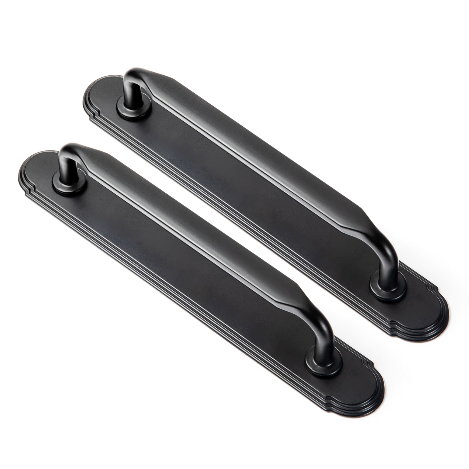 Miaokesen 101B-G014-128-2 5-1/16-in , 128mm Center to Center Matte Black Novelty Bar Drawer Pull 2 -Pack