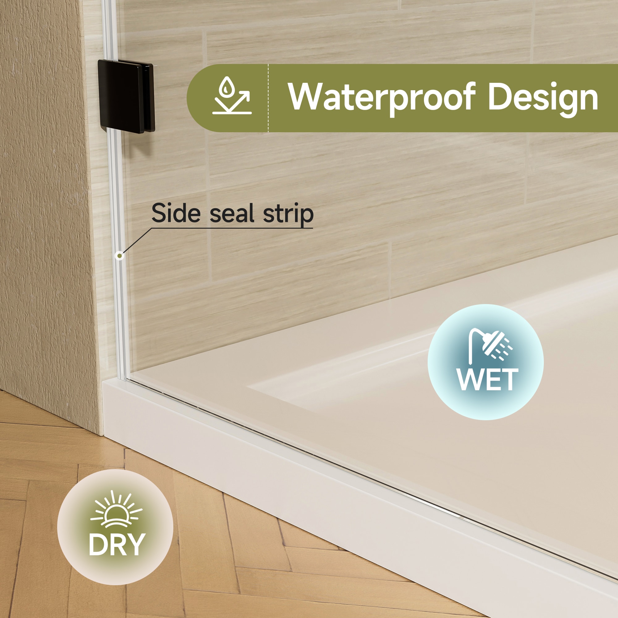 AAZJ JJC-W3776P351364 Shower-Doors - View #7