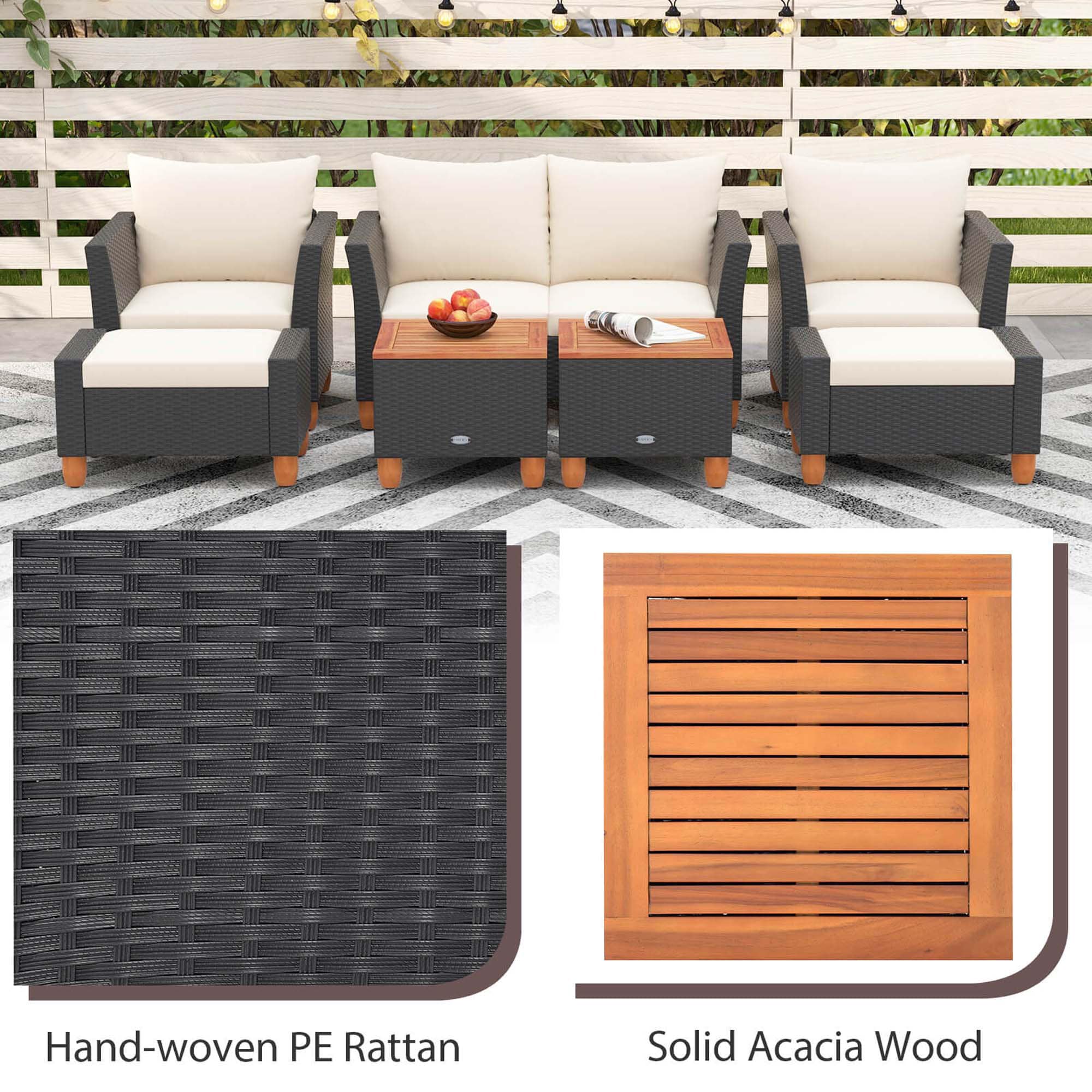 Costway HCST03931 Patio-Conversation-Sets - View #6