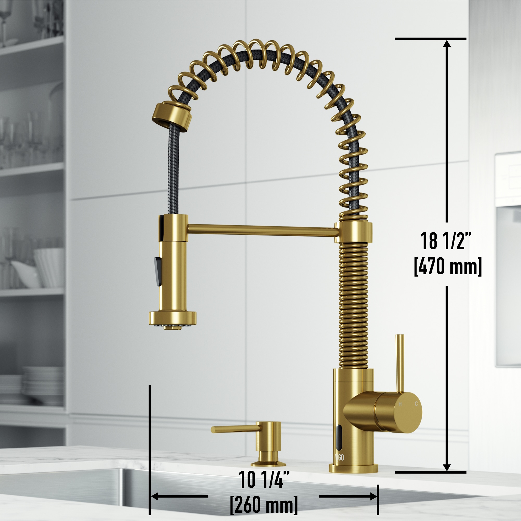 VIGO VG02001MGSK2 Kitchen-Faucets - View #5