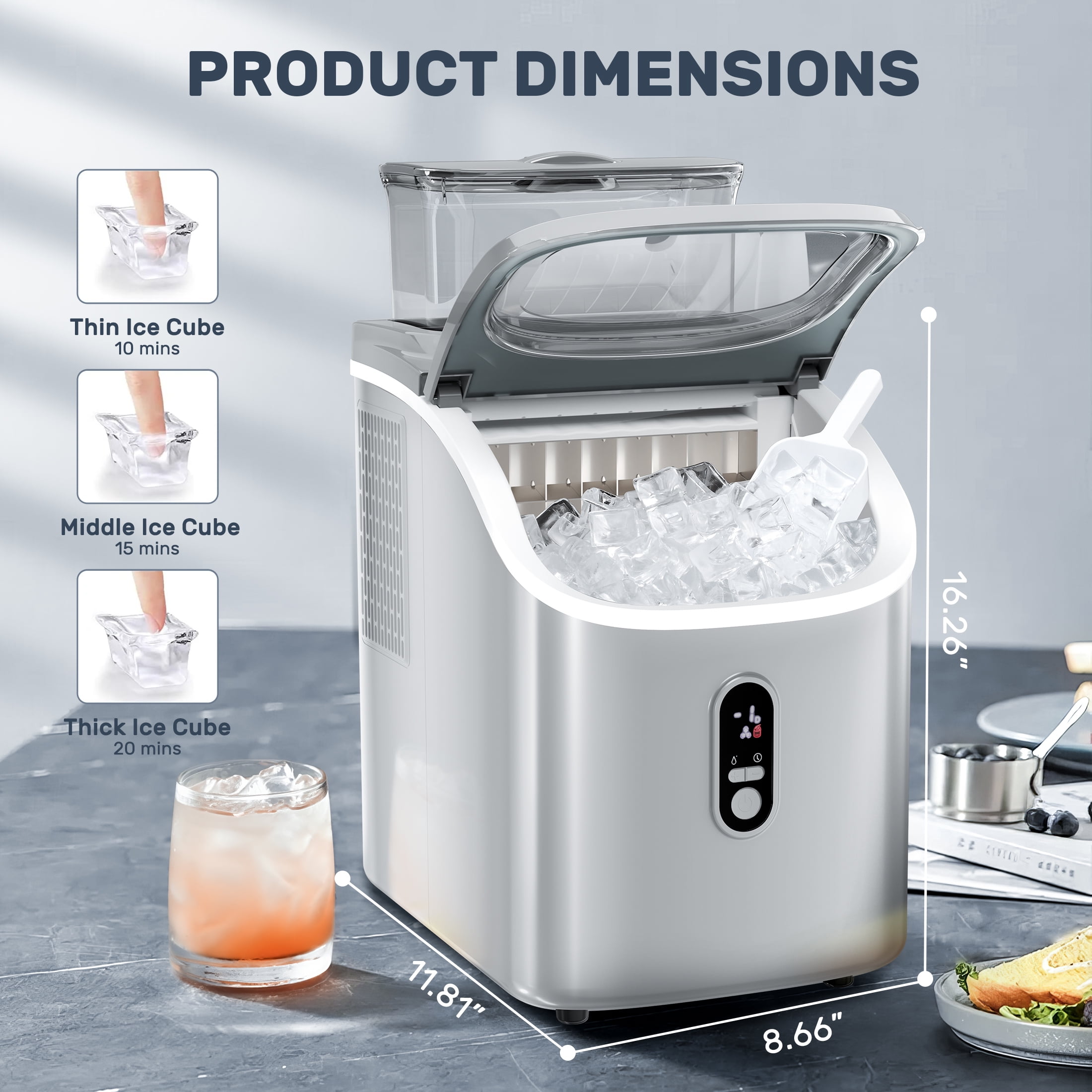 COWSAR LSZ58IM13AFG Ice-Makers - View #3