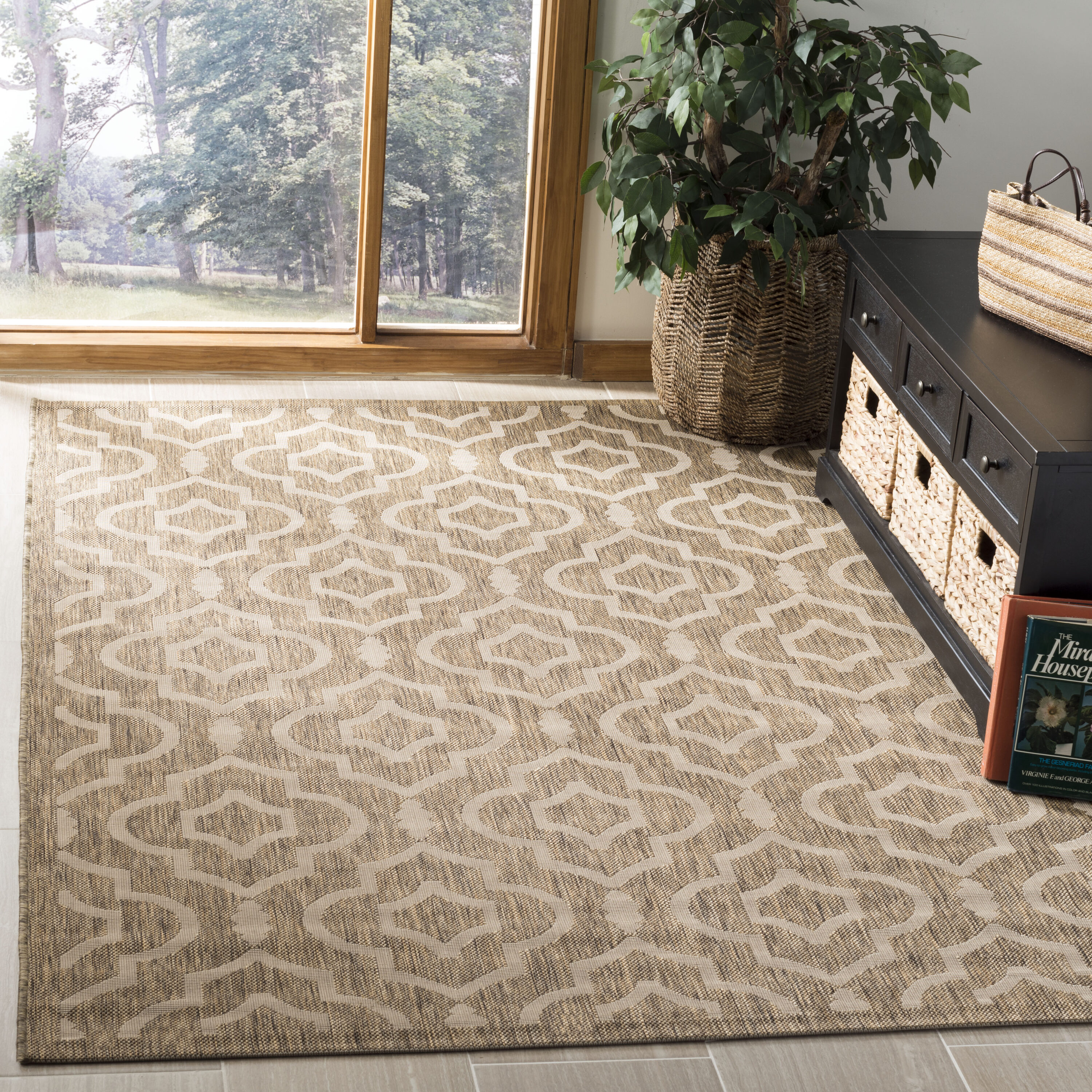 Safavieh - Cy 6926-242 Brown Bone 6ft-7in x 9ft-6in Rug