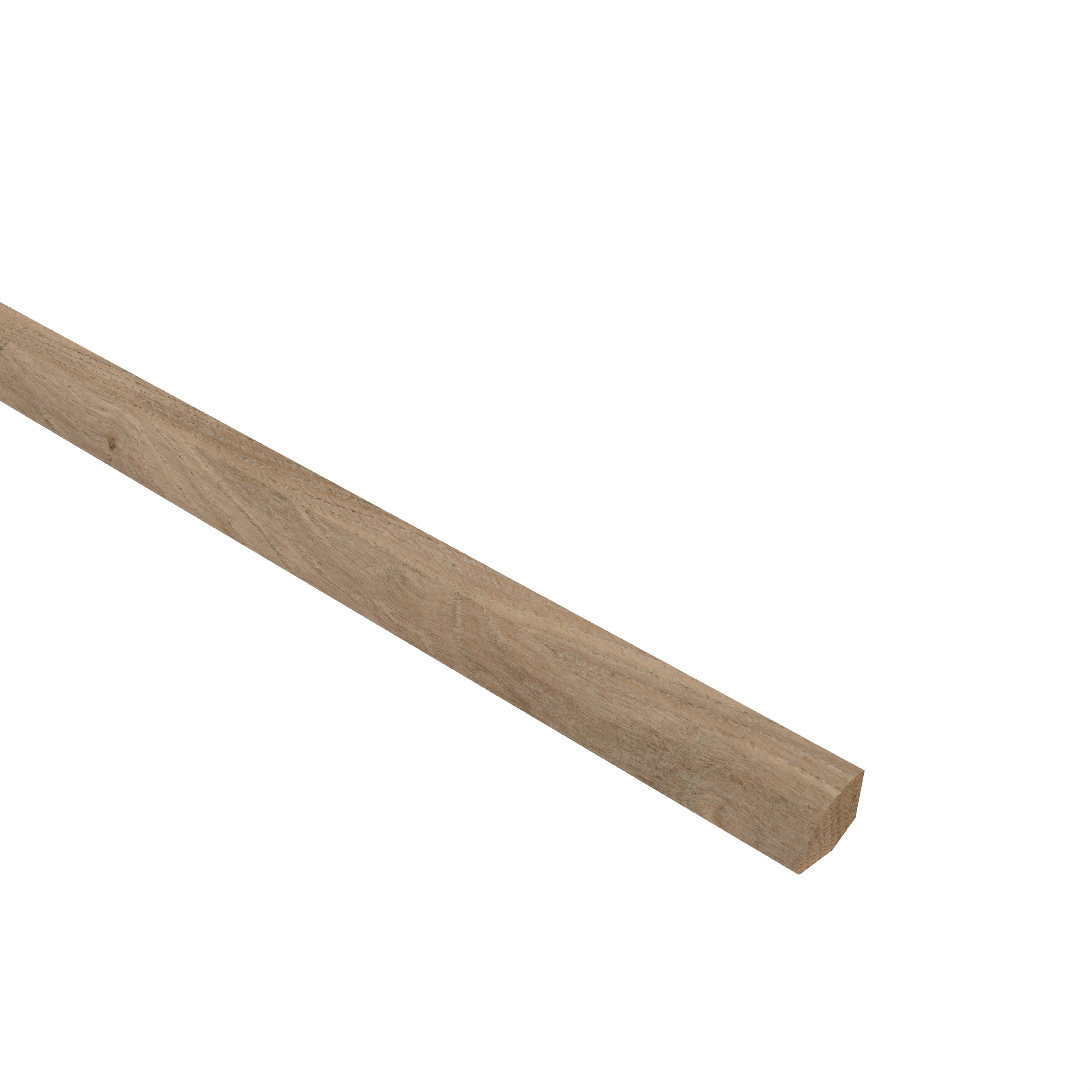 CALI 7601003111 Lost Coast 0.75-in T x 0.75-in W x 74.8-in L Solid Wood Quarter Round