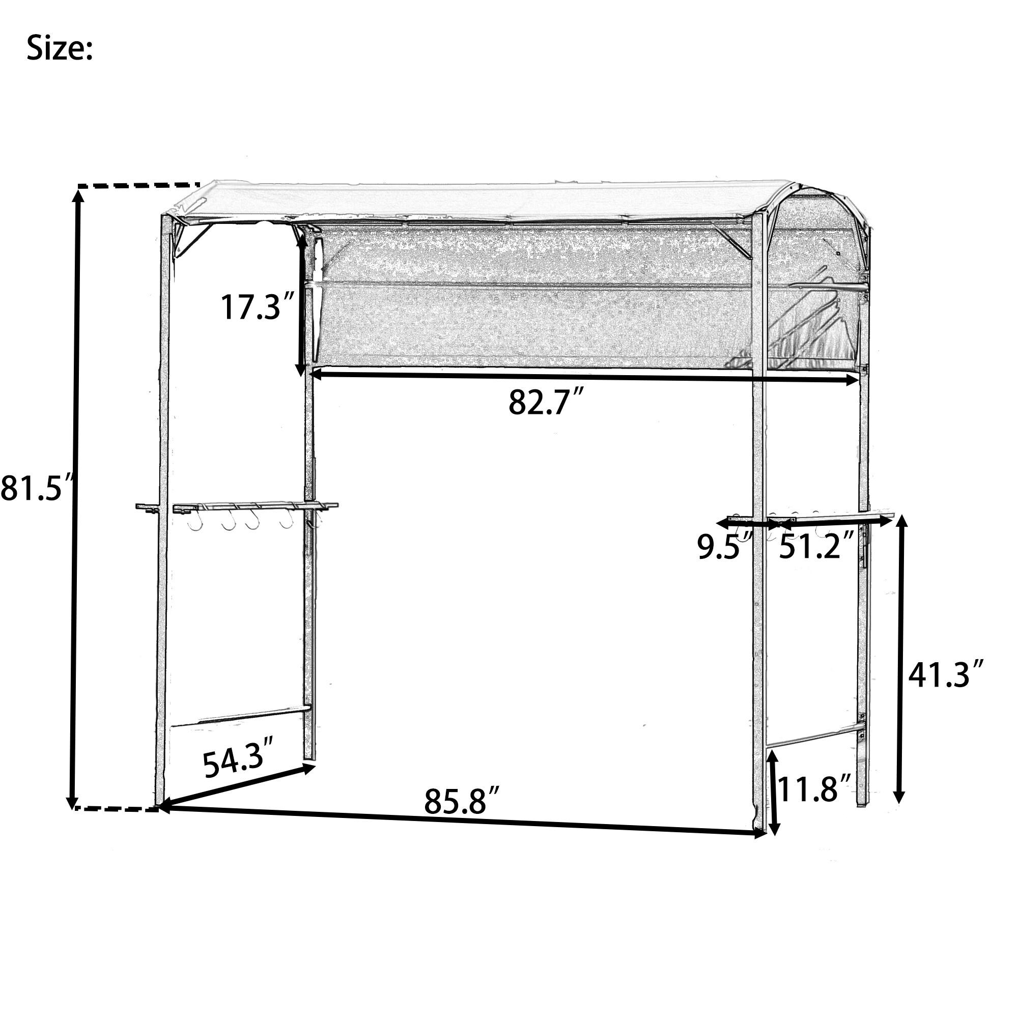 Bayfeve BFTP-542AAE Wood-Resin-Gazebos - View #14