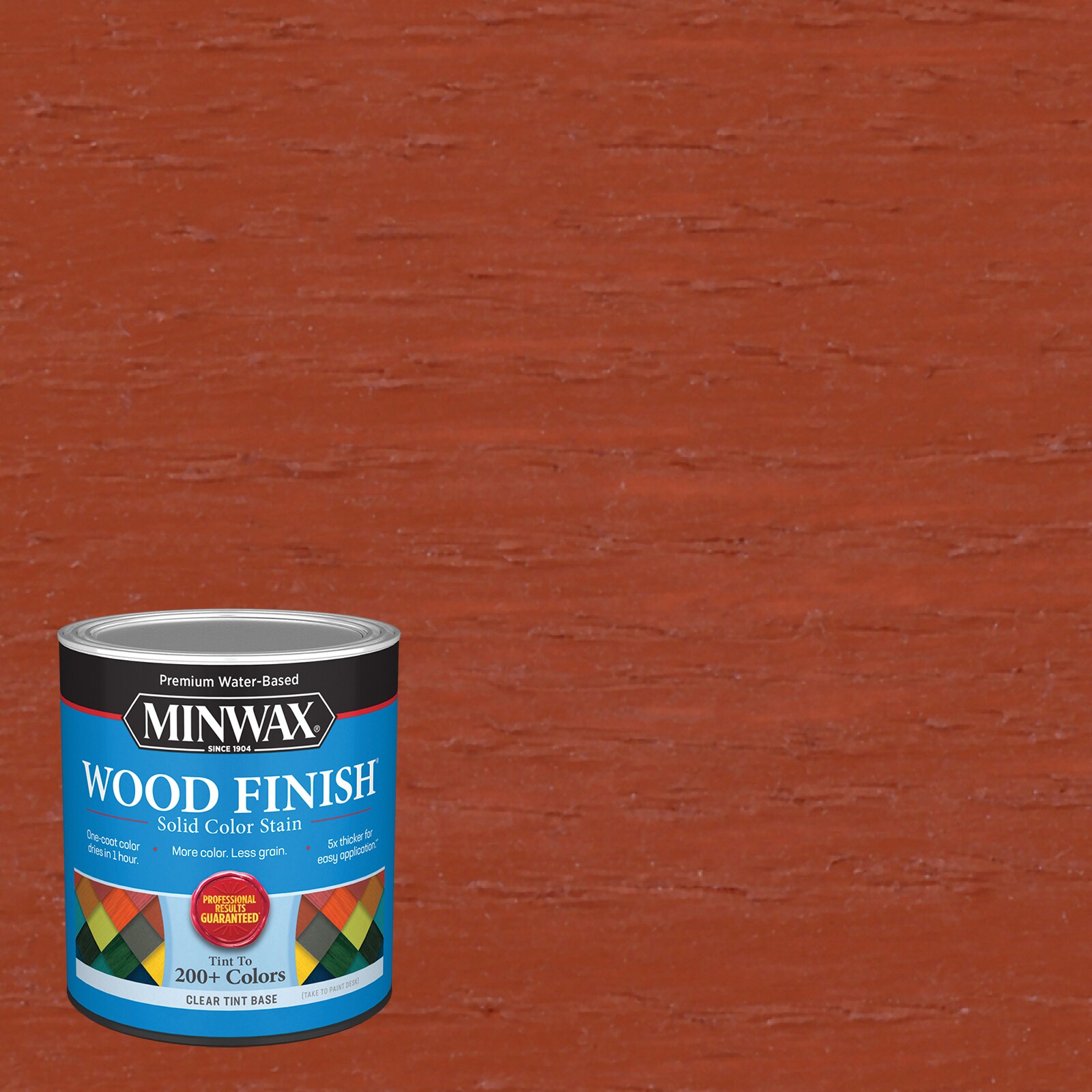 Minwax Wood Finish Water-Based Slate Blue Mw1080 Solid Interior