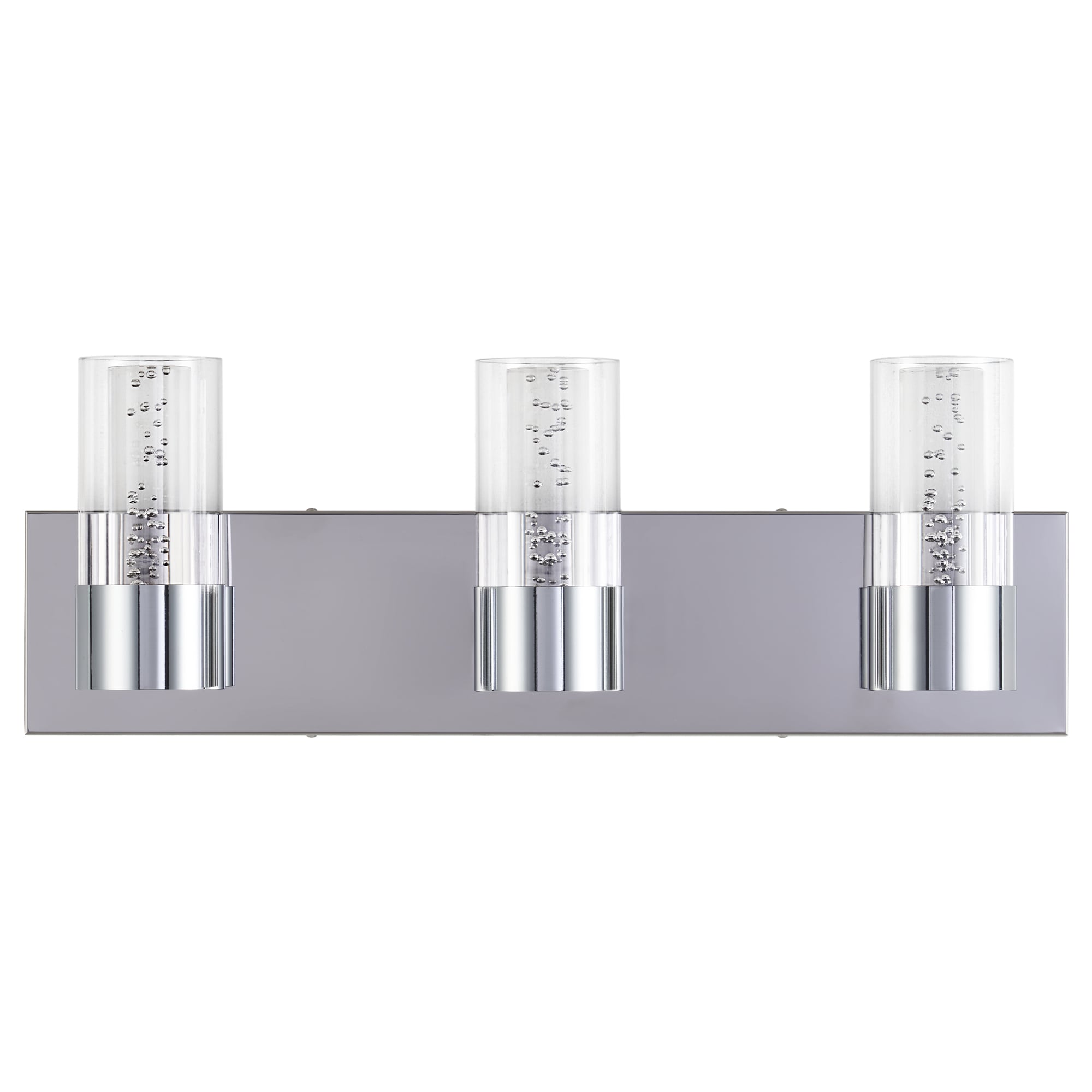 CO-Z HCF-4041-CH 19.8-in 3 -Light Chrome Integrated LED Modern/contemporary Vanity light