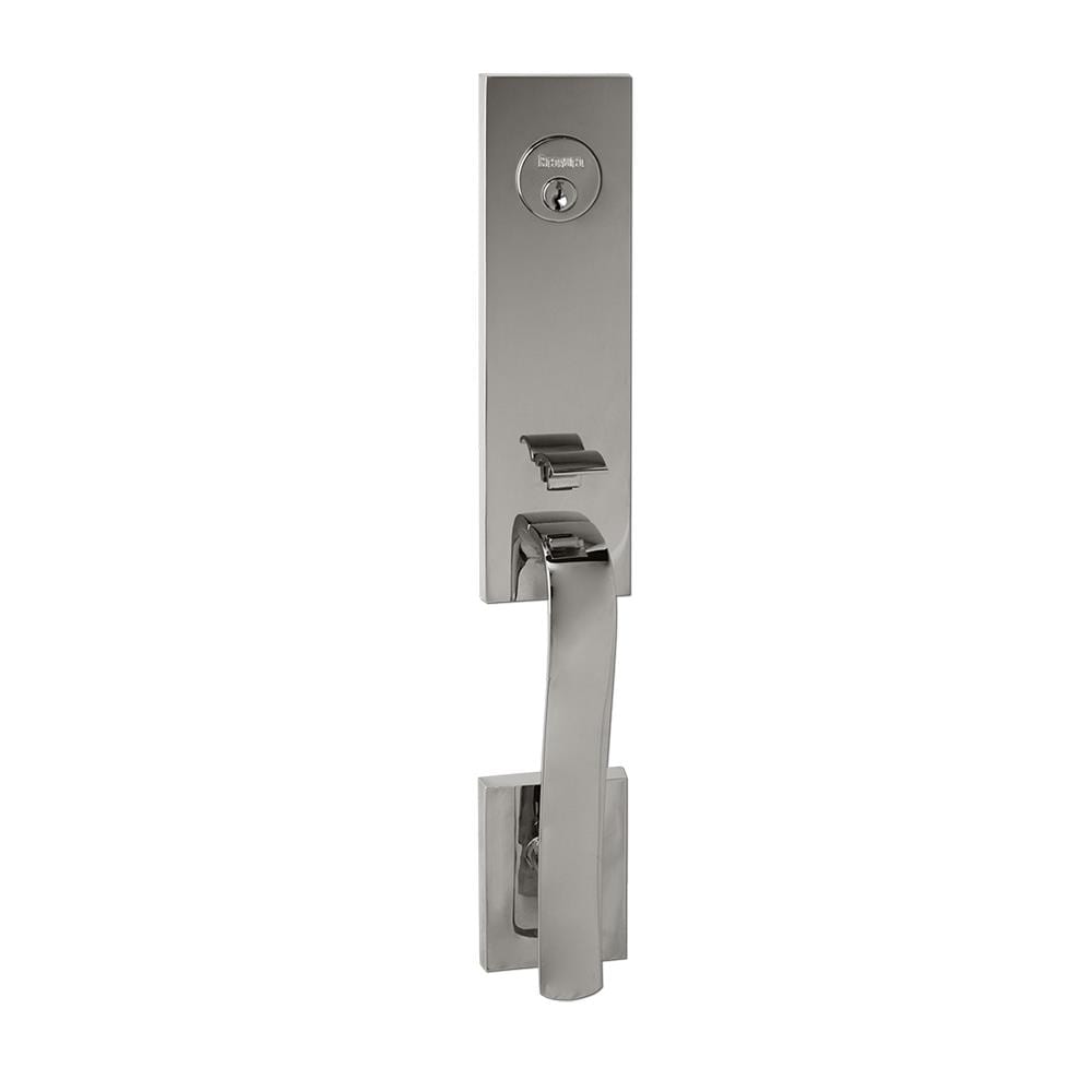 Delaney Hardware BV972003 972 Handleset Chrome Single-Cylinder Deadbolt Entry Door Handleset Knob