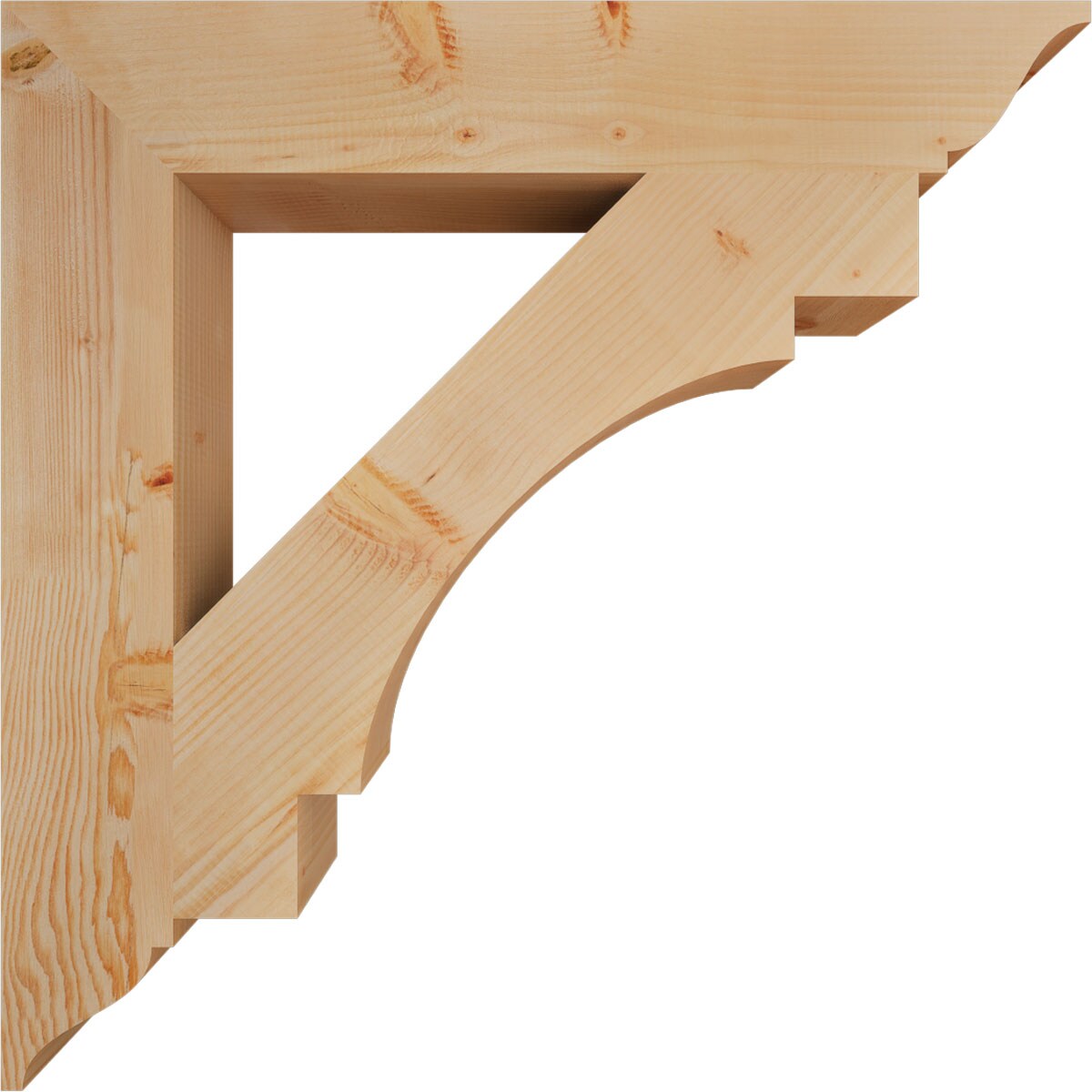 Ekena Millwork BKT06X38X38MRC01SDF Exterior-Brackets-Braces - View #3