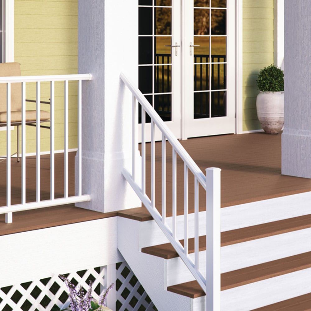 Aluminum Railing, Pre-Assembled. Cap-Rail Model