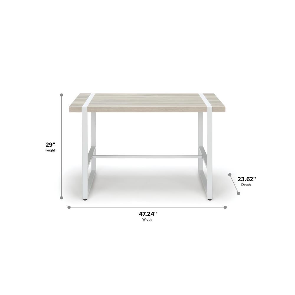 OFM 1060-WHT-GTK desks - View #5