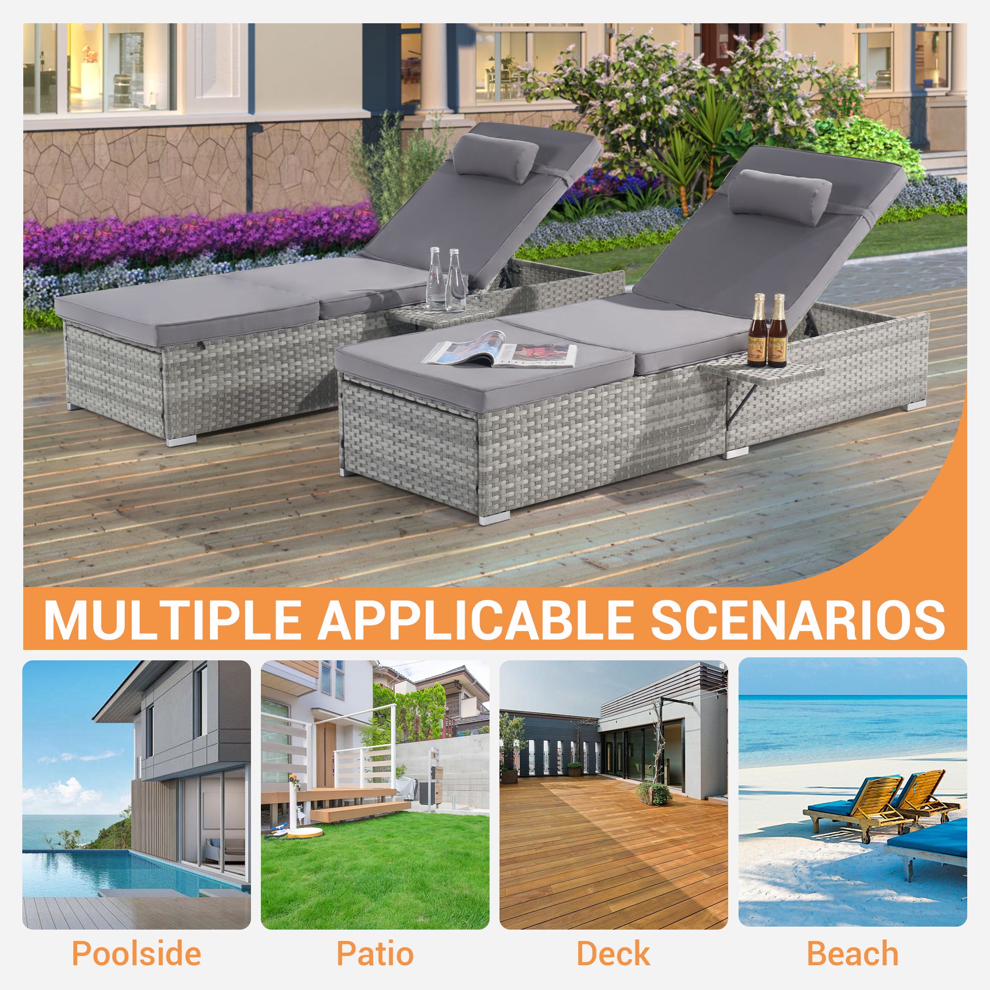 SANSTAR L-LG-22-LY Patio-Chairs - View #6