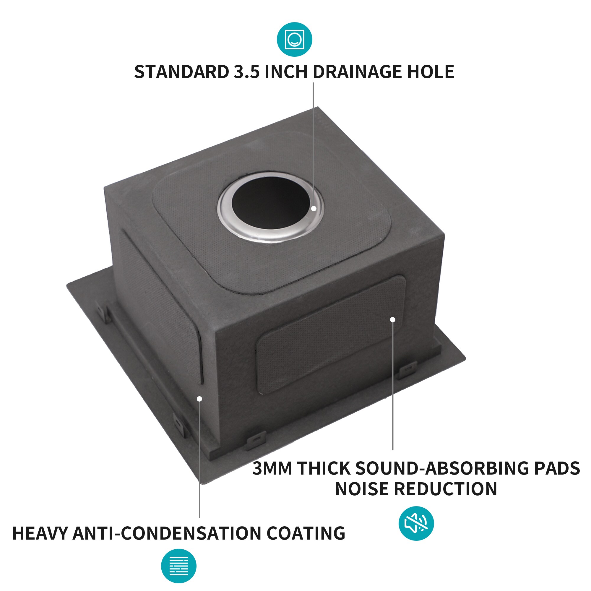 LIVIZA TLY-SS71303 Kitchen-Sinks - View #5