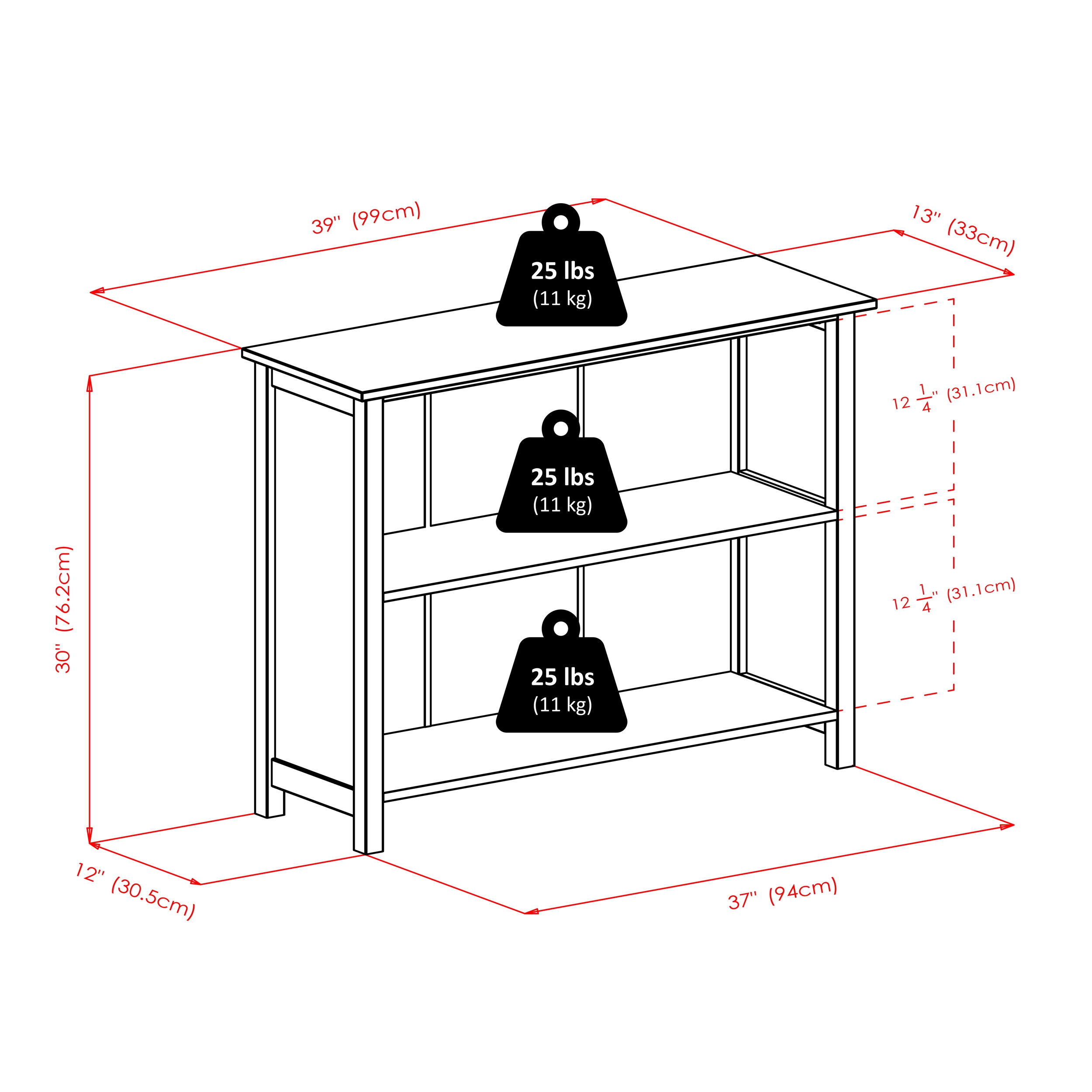 Winsome Wood 94408 bookcases - View #10