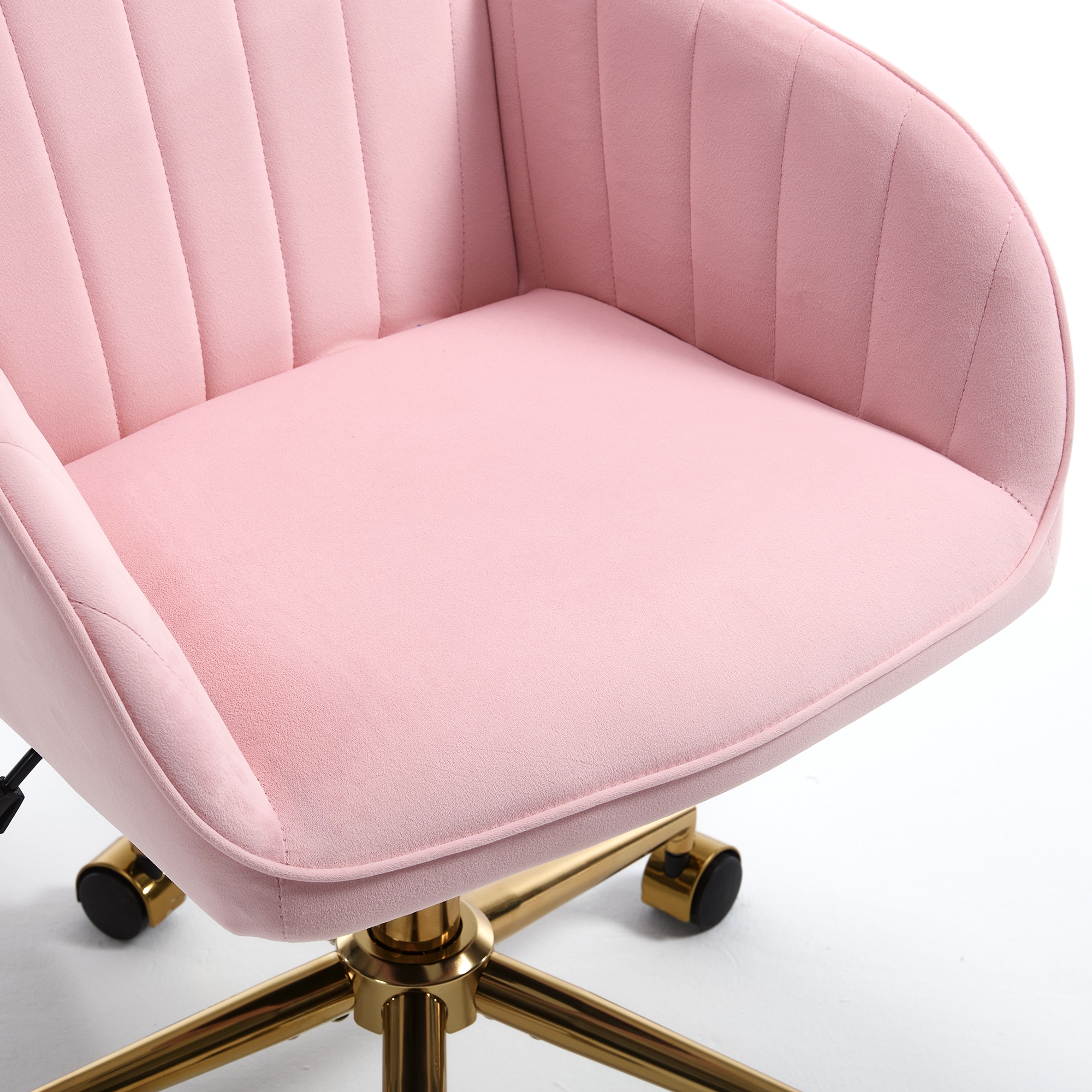 KTMBDW Home Office Desk Chair - Ergonomic Adjustable Swivel Armchair ...
