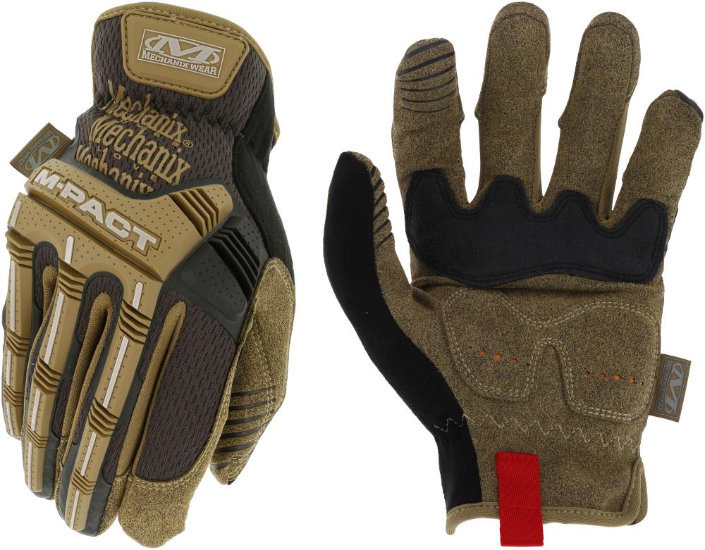 MECHANIX WEAR Medium Brown Synthetic Leather Gloves, (1-Pair) in 