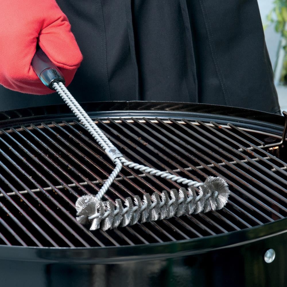 Tools 3 In 1 Corner Copper Wire Brush Barbecue Grill Oven Cleaning Bbq  Sponge Shovel Long Handle From Leginyi, $8.85