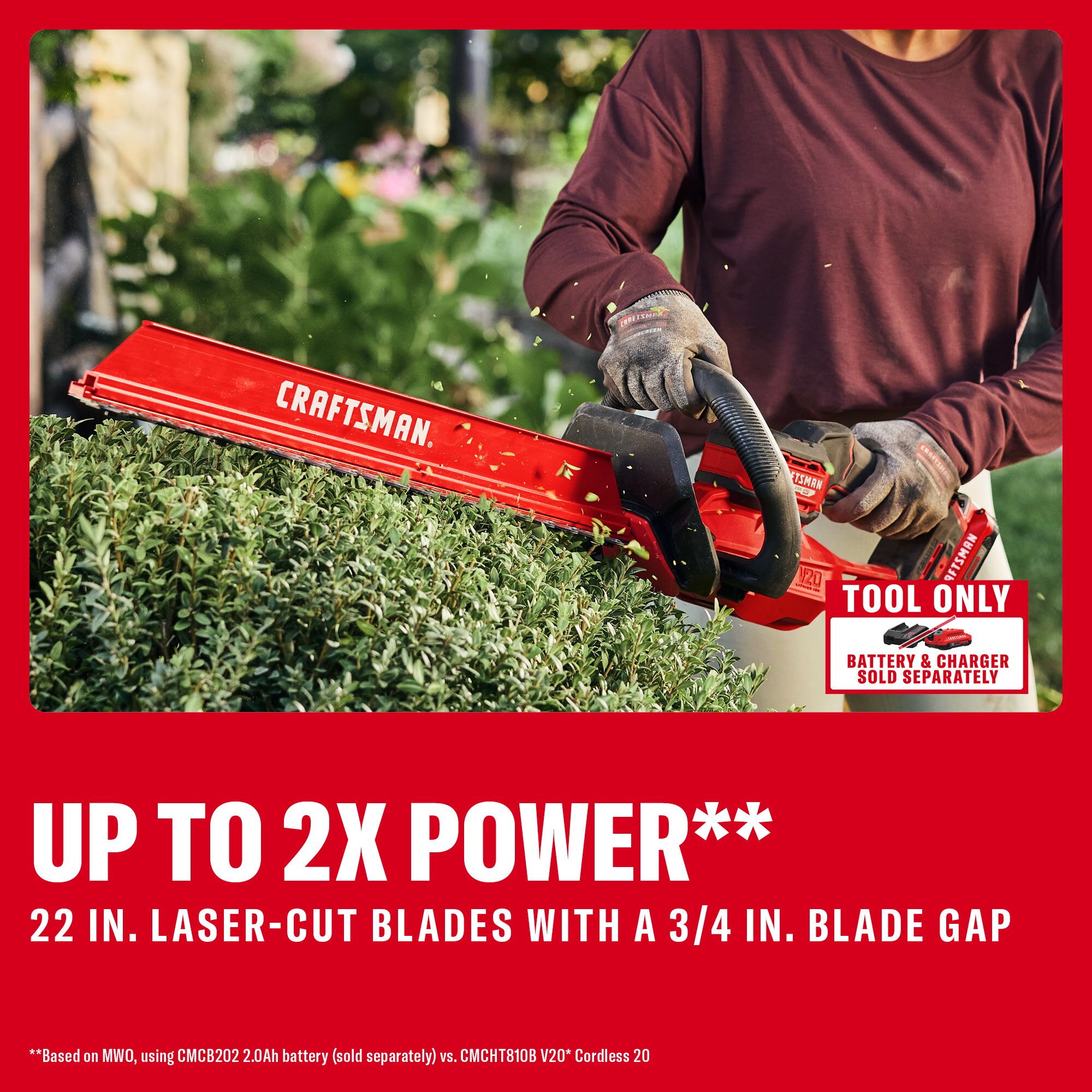 CRAFTSMAN CMCHT830B Cordless-Hedge-Trimmers - View #5