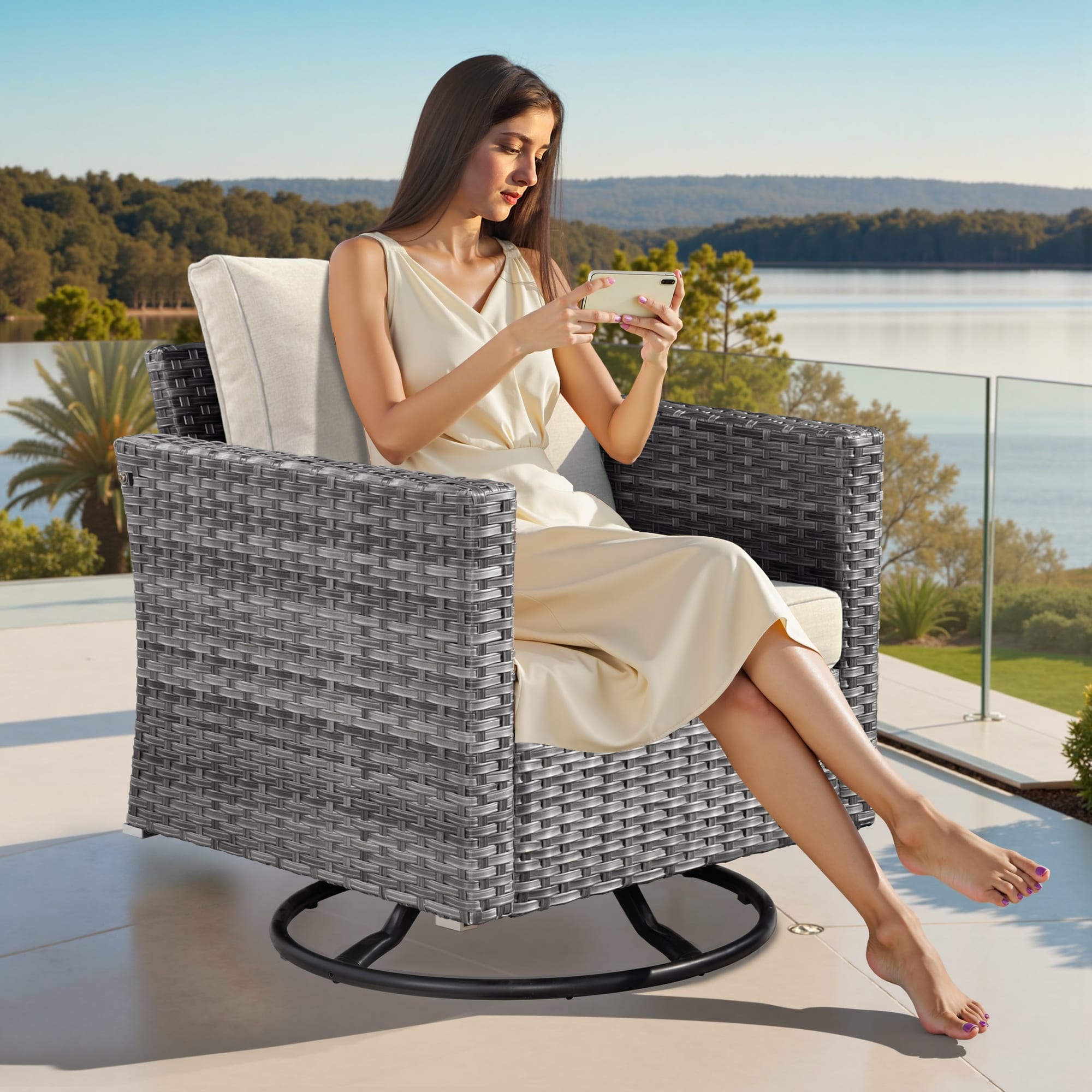 Pouuin SCFPGRSHOP600-10 Patio-Sofas-Daybeds - View #6