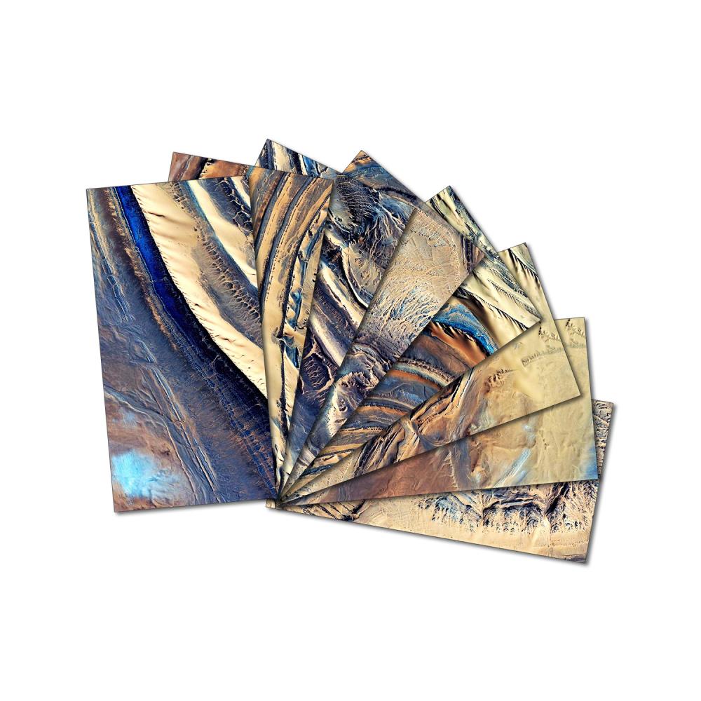Instant Mosaic 0750101 Upscale Designs 64-Pack Multicolor 3-in x 6-in Glossy Glass Random Wall Tile