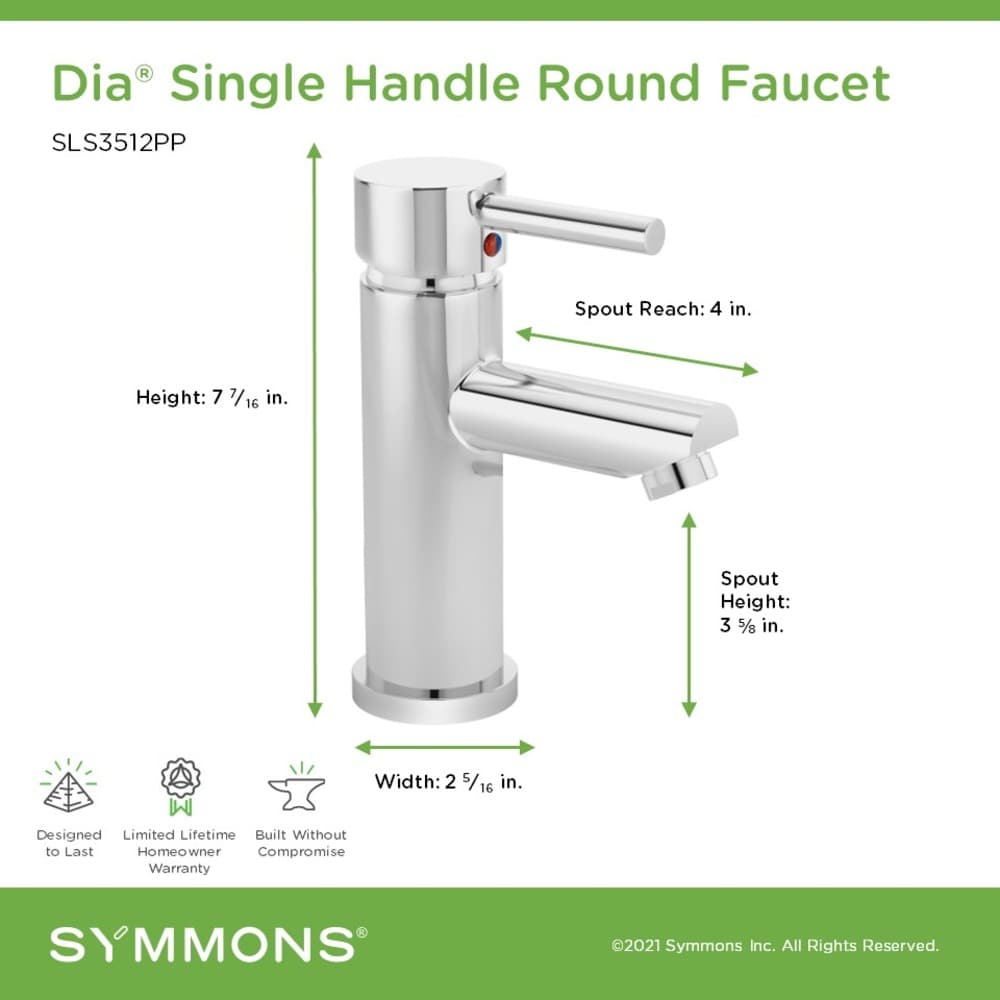 Symmons SLS3512PP Lavatory-Faucets - View #4