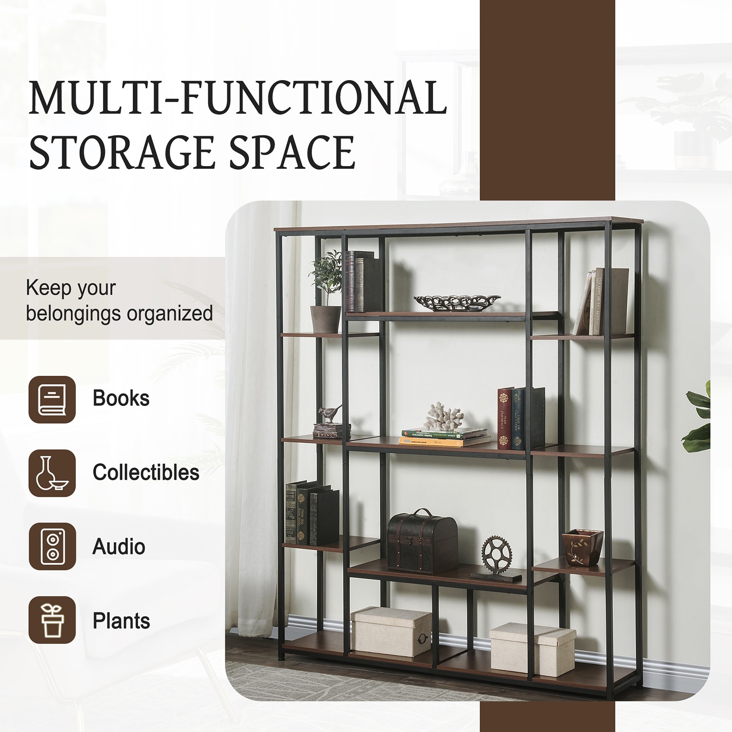 Mondawe MA-N25990BW bookcases - View #10
