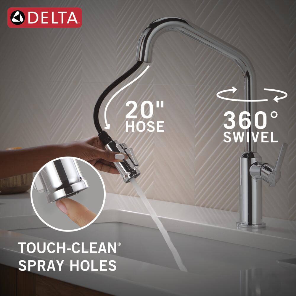 Delta 9085-PR-DST Kitchen-Faucets - View #10