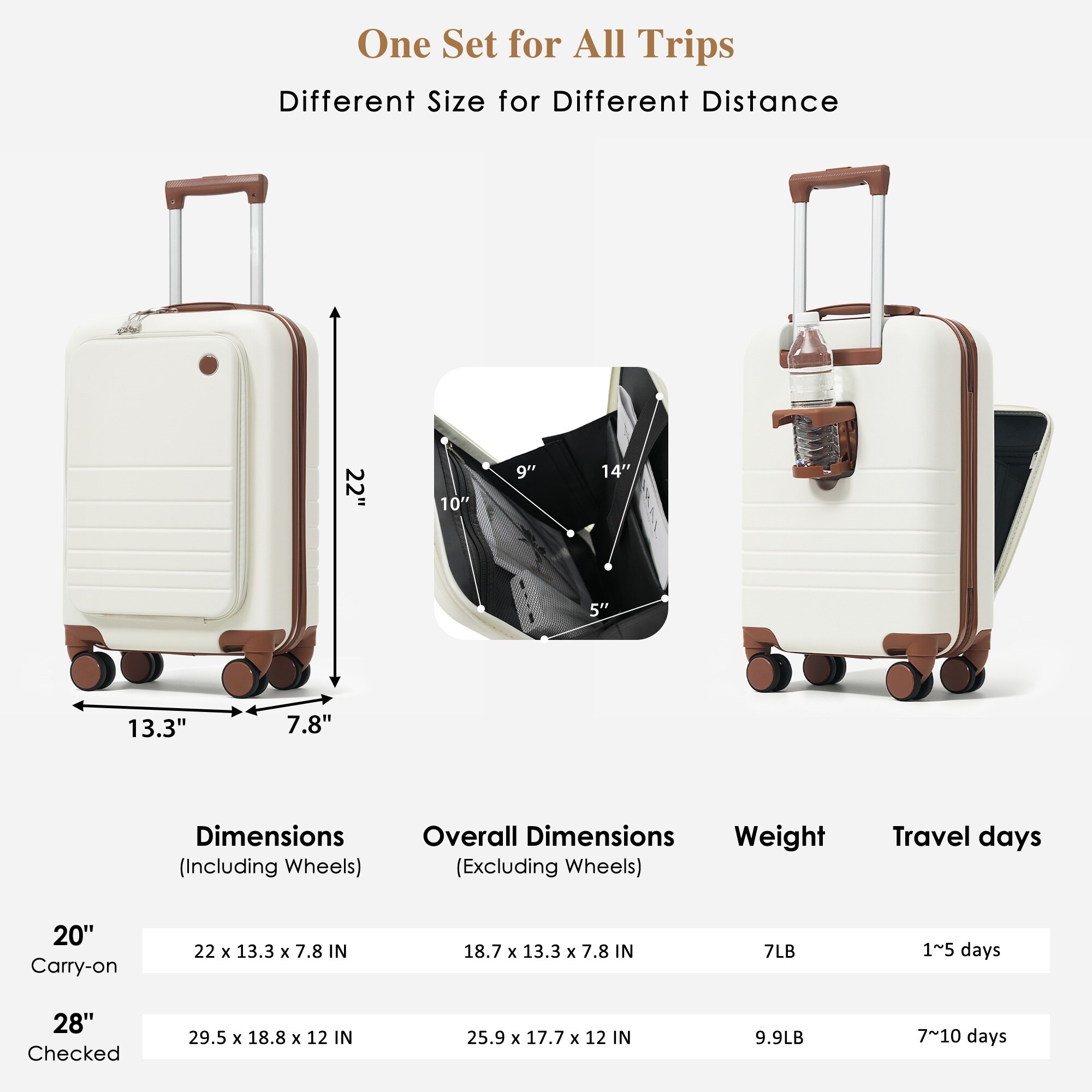 MooxvMoo MXVOC1059 Luggage-And-Luggage-Sets - View #2