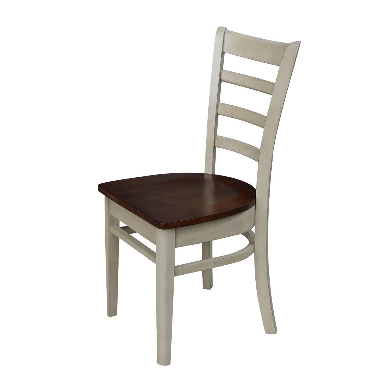 International Concepts Set of 2 Traditional Dining Side Chair (Wood ...
