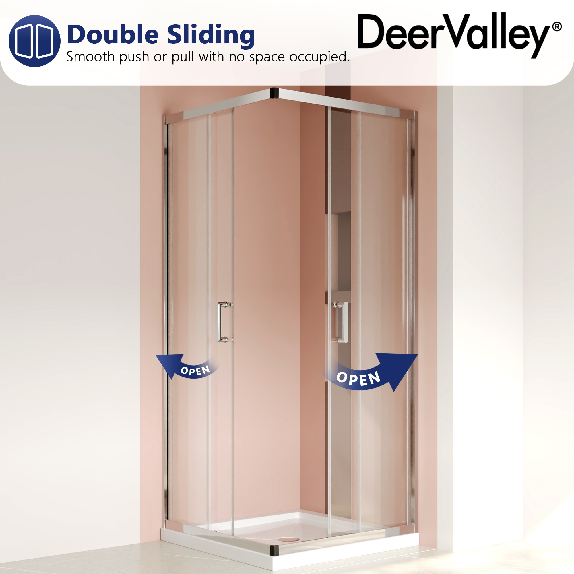 DeerValley DV-1SD0213 Alcove-Shower-Kit - View #6