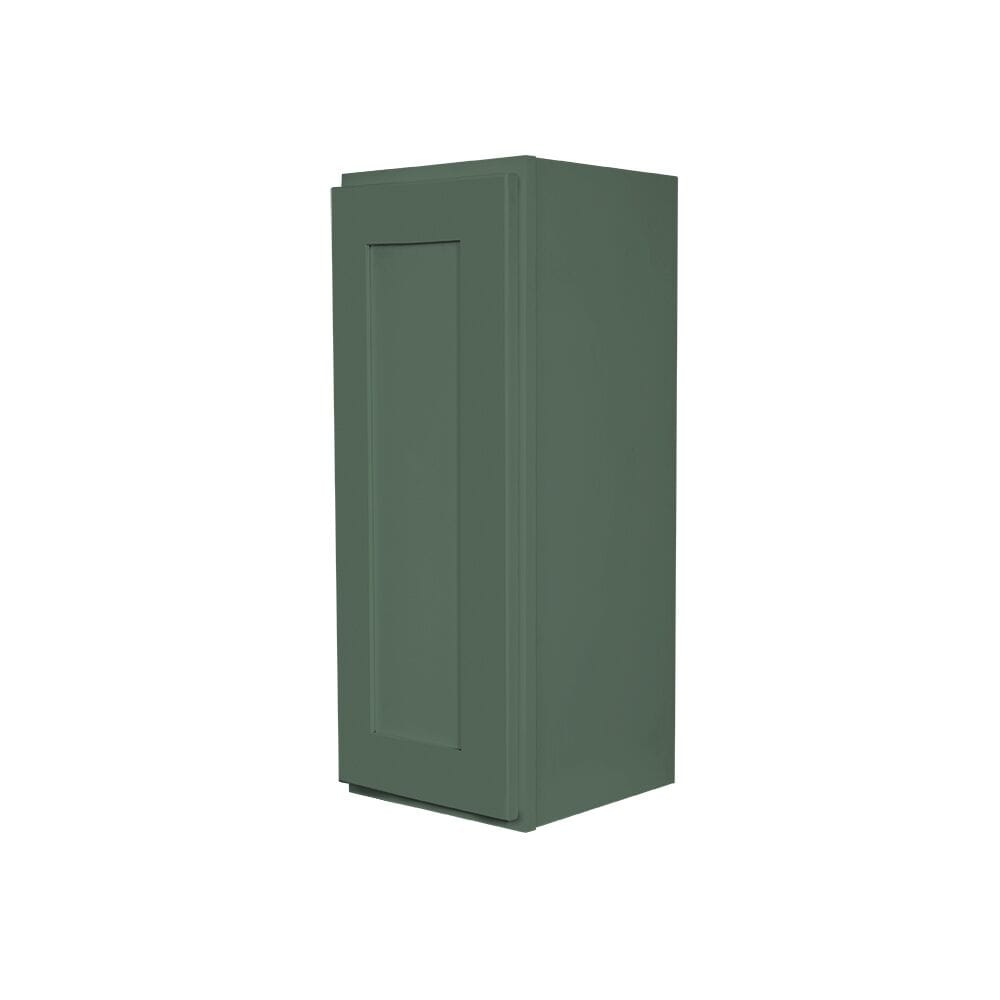 RELIABILT LS-SB-W1536R Monroe 15-in W x 36-in H x 12-in D Basil Green Wall Ready to assemble Plywood Cabinet (Recessed Panel Shaker)