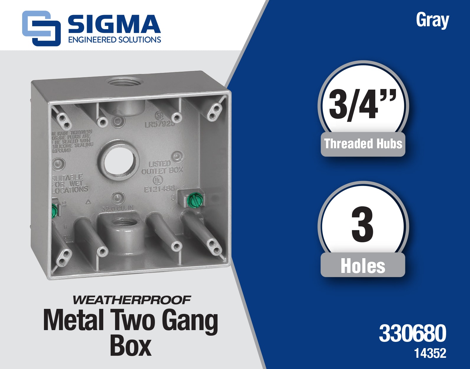 Sigma Engineered Solutions 14352 Electrical-Box - View #4