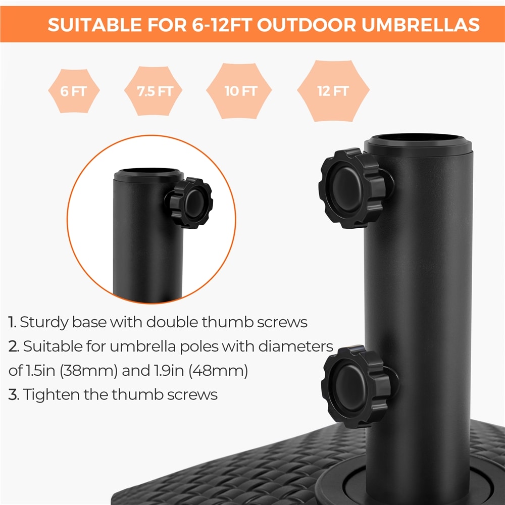 Yaheetech LS52GA0001 Umbrella-Bases - View #6