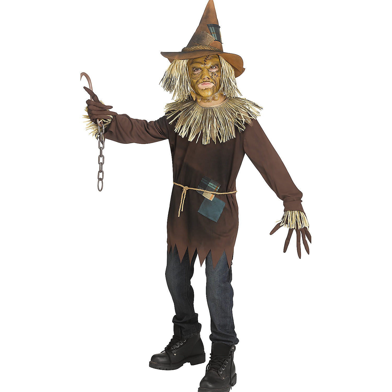 Fun World FW134432LG Child Evil Scar-Crow