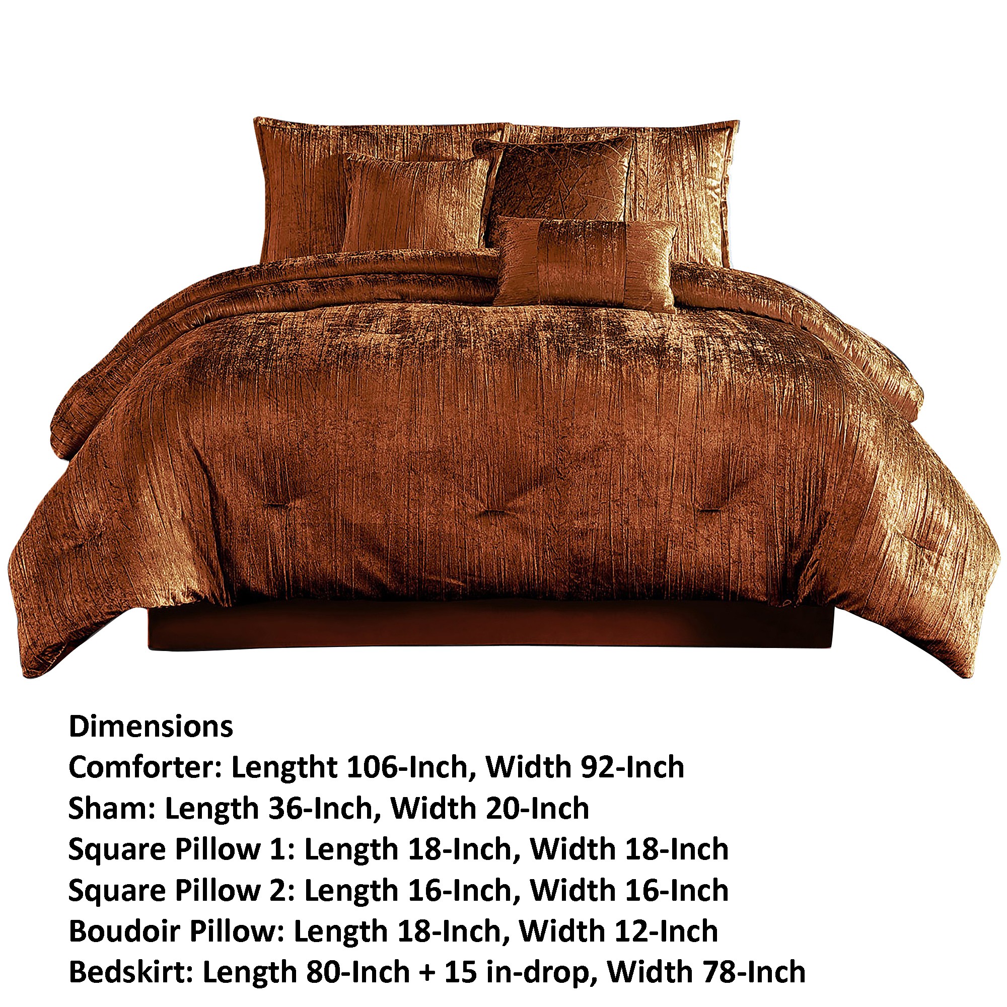 Benzara BM283900 bedding - View #5