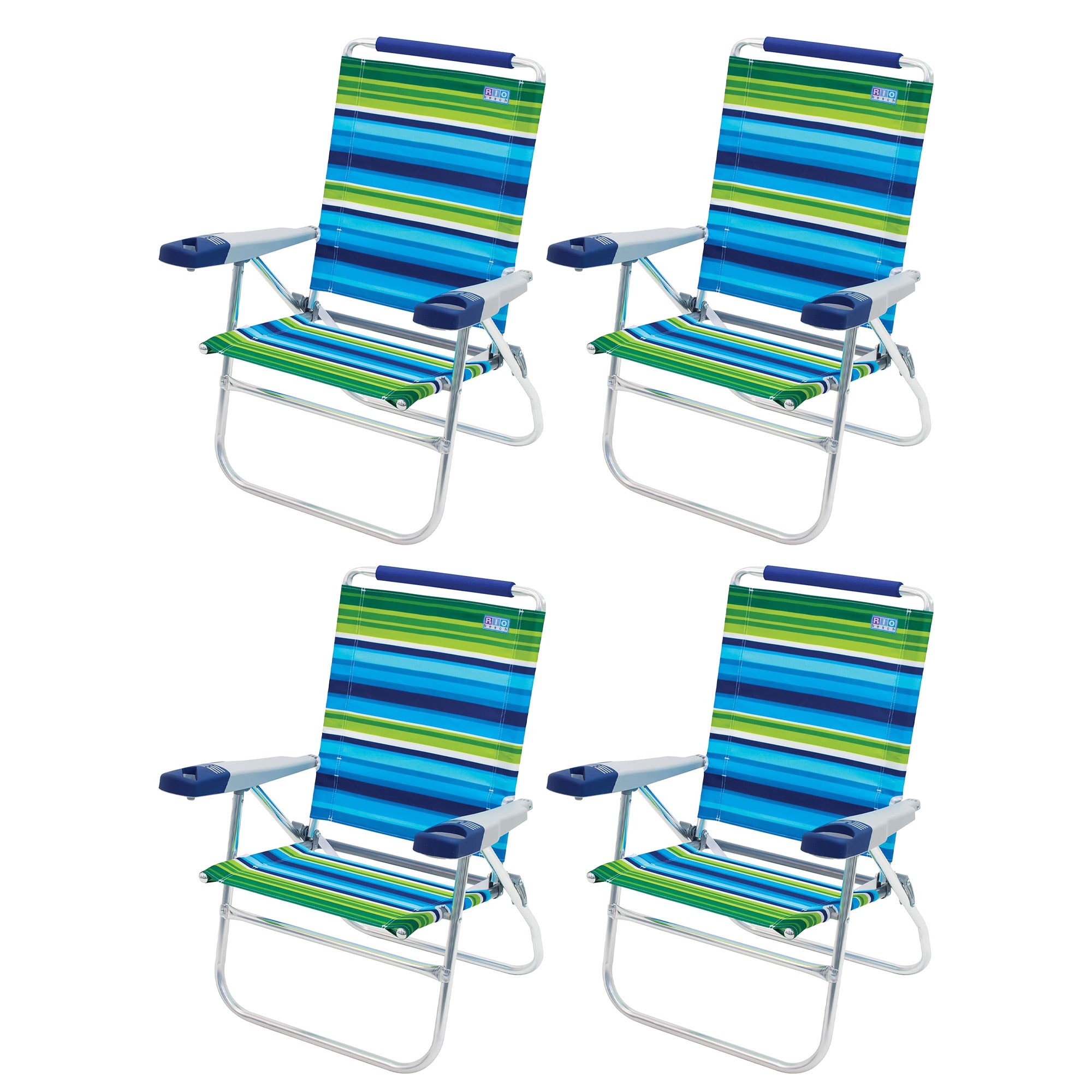 Fashion rio high back beach chair