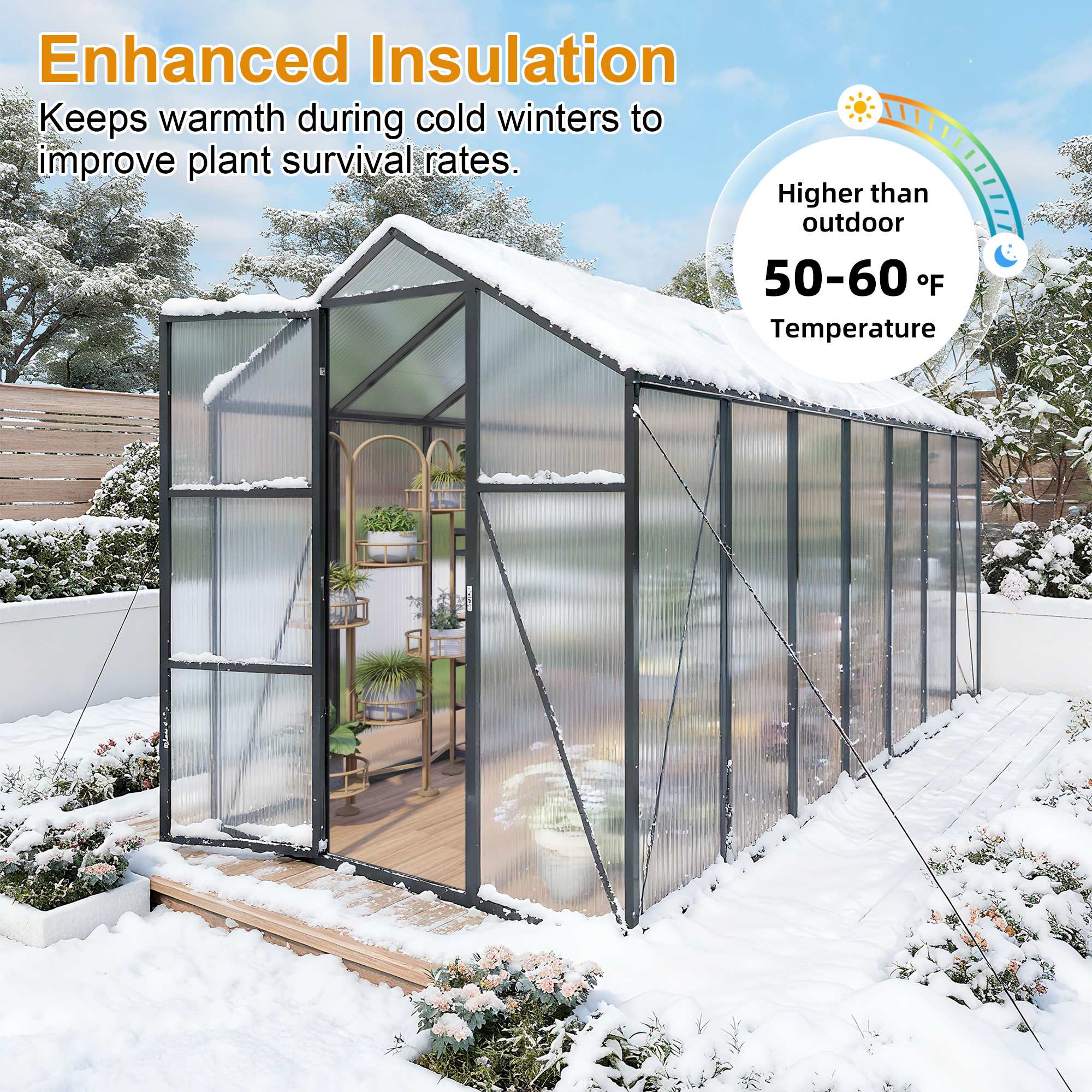 Vynxaria LESX2456DJGHNF019 greenhouses - View #4