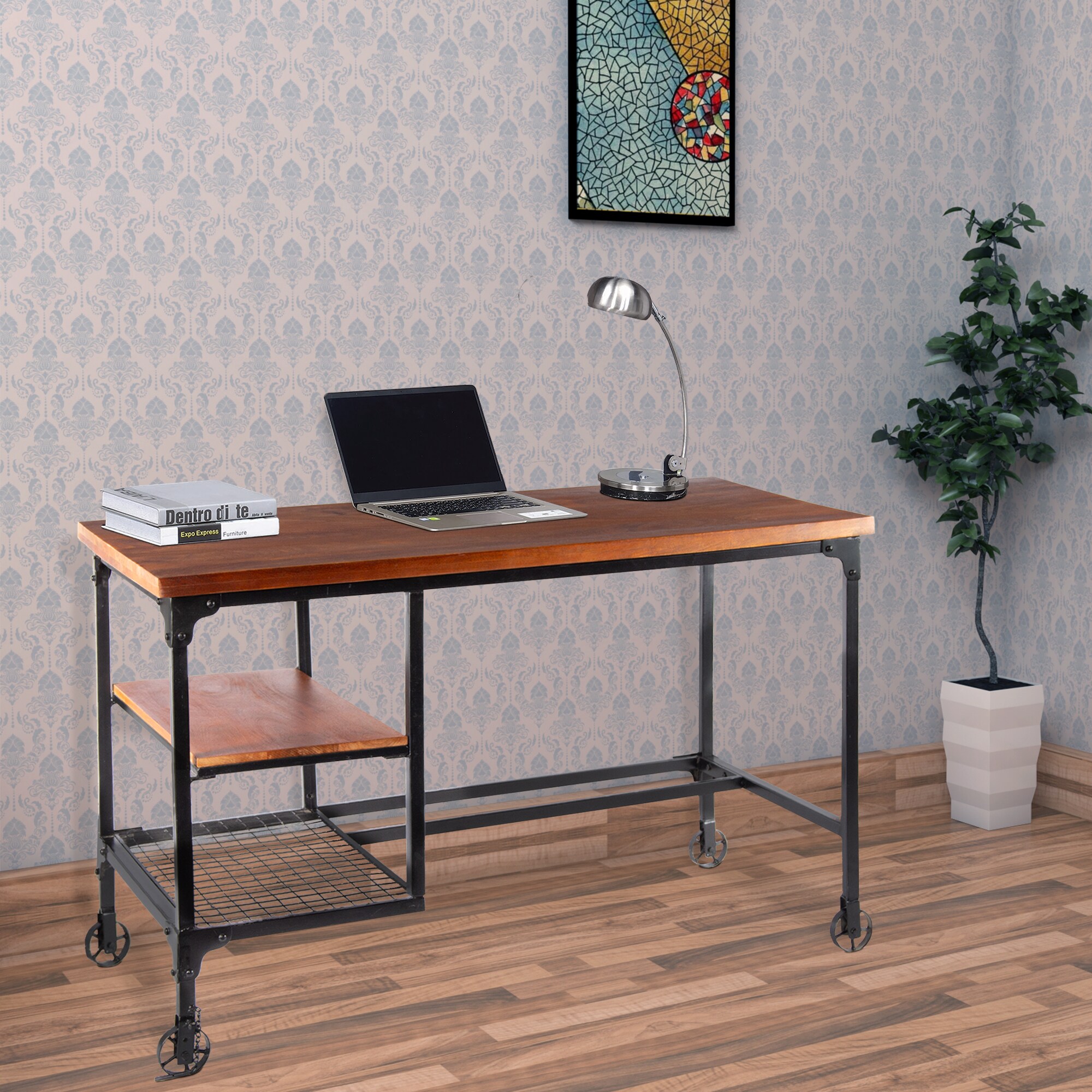 Dol Contemporary 26-inch Wood Compact Computer Desk by Furniture of America  - On Sale - Bed Bath & Beyond - 15867072