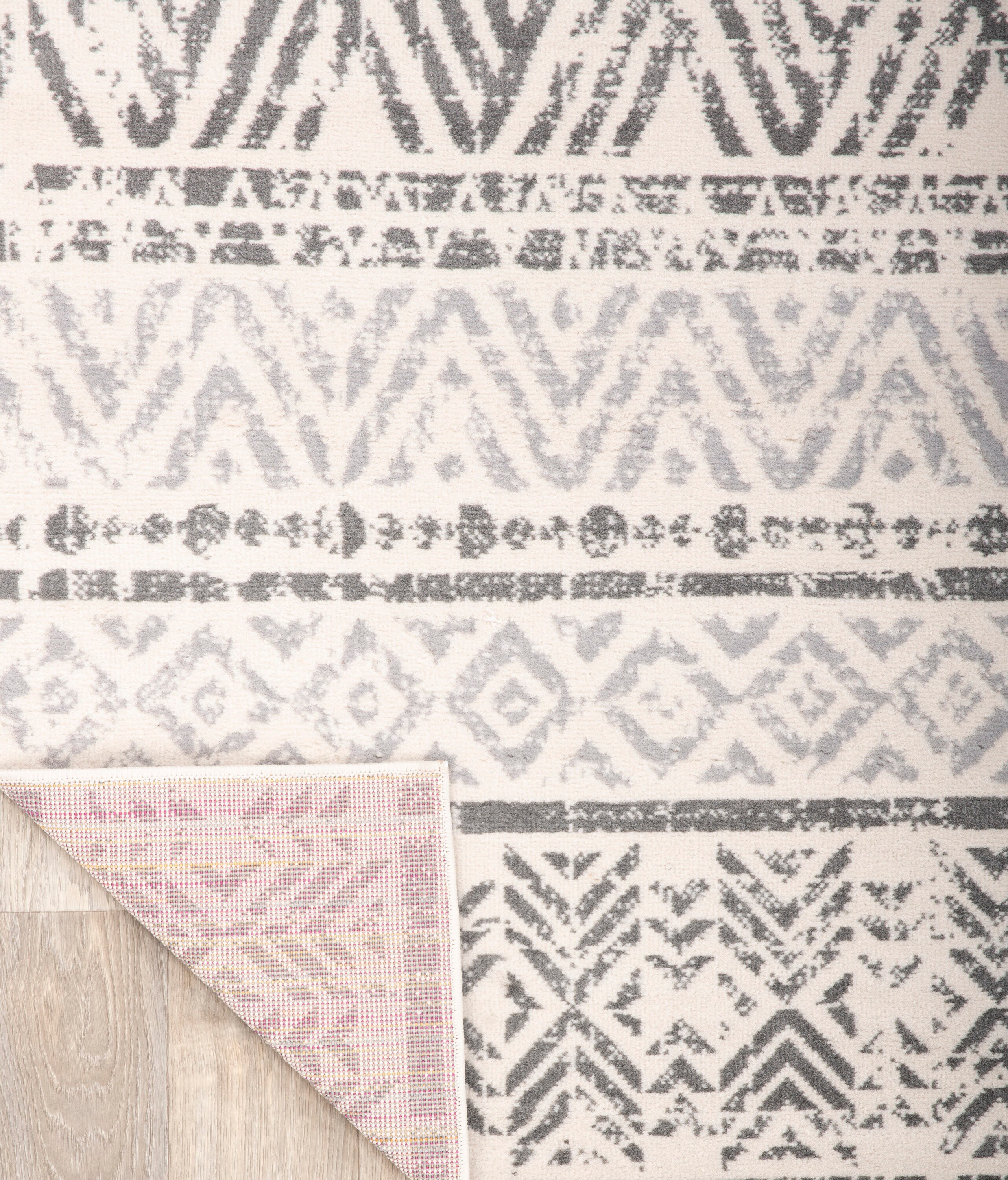 World Rug Gallery MON843GRAY6RND rugs - View #6