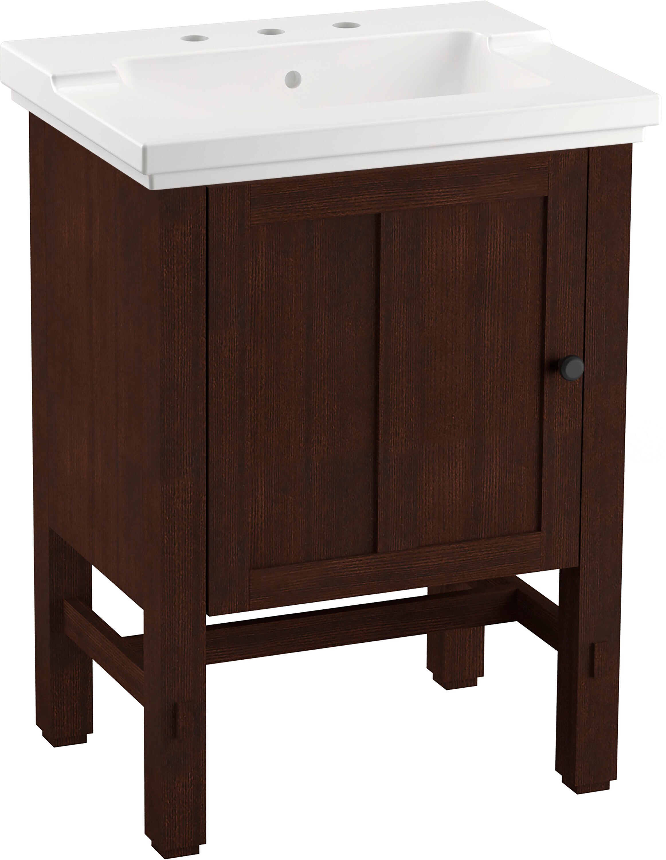 Tresham 24" Woodland Freestanding Bathroom Vanity Base