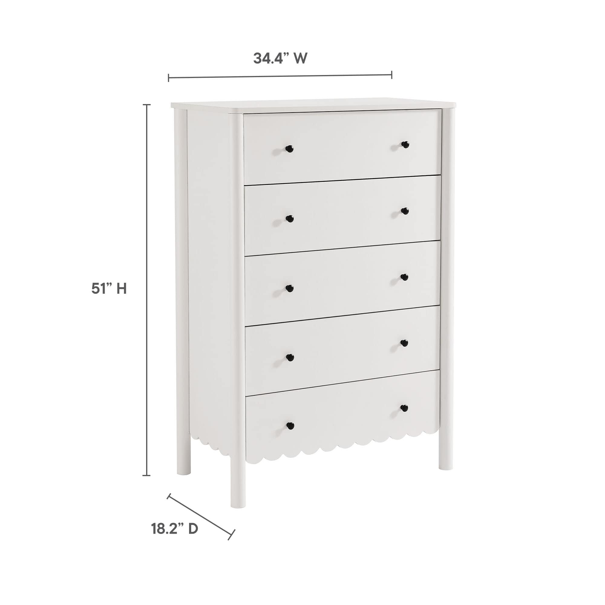 Modway EEI-7156-WHI dressers - View #3