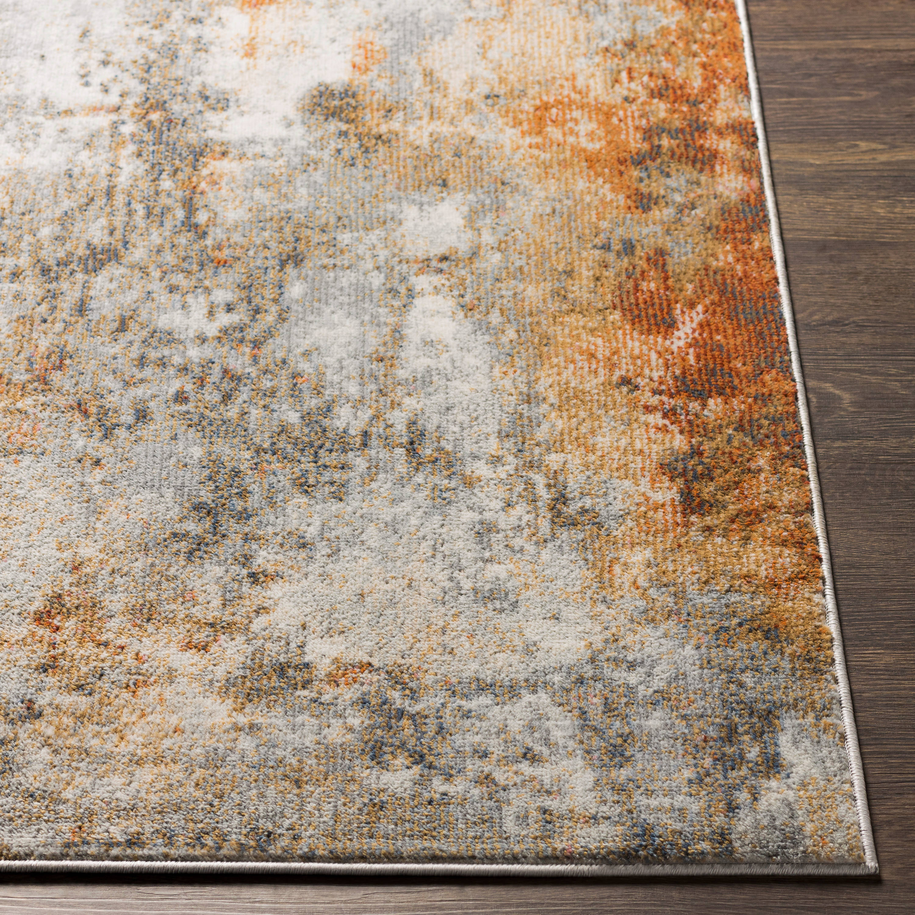 Artistic Weavers Cinza Abstract Industrial Area Rug - On Sale