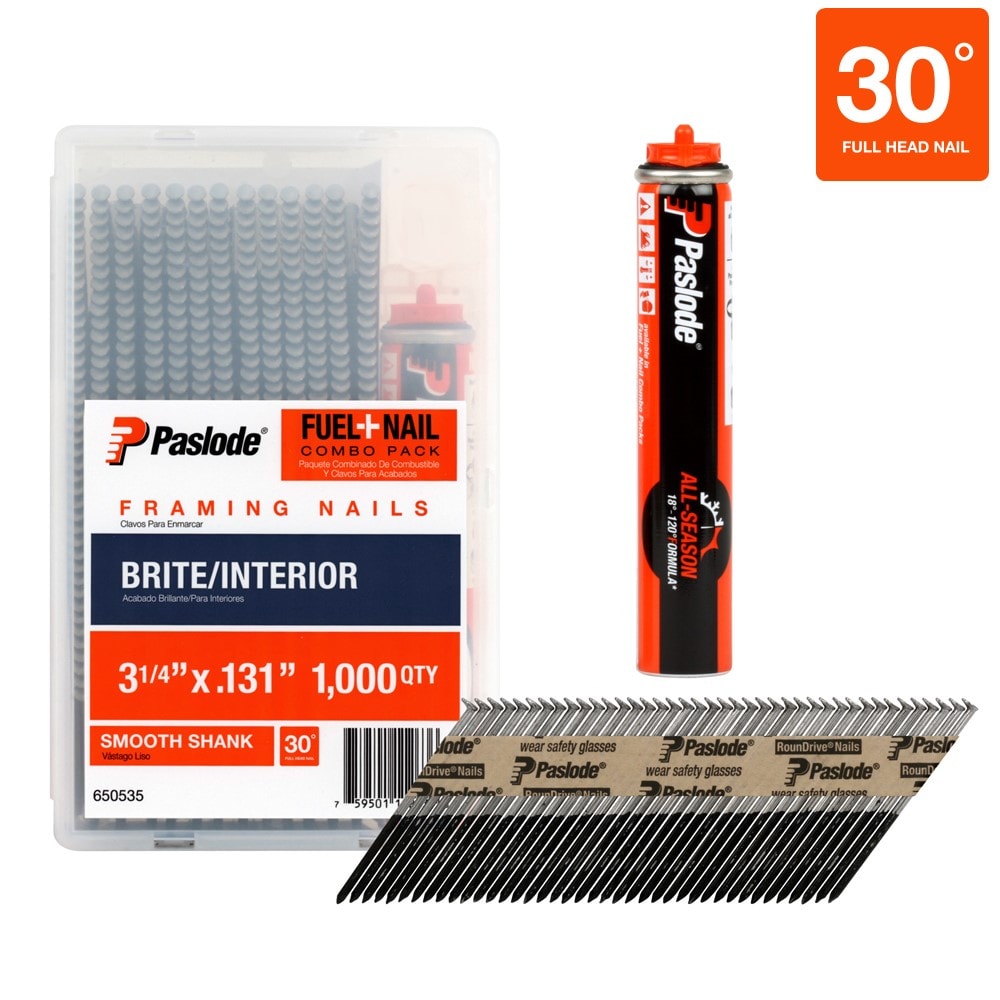 Paslode 21 discount degree framing nails