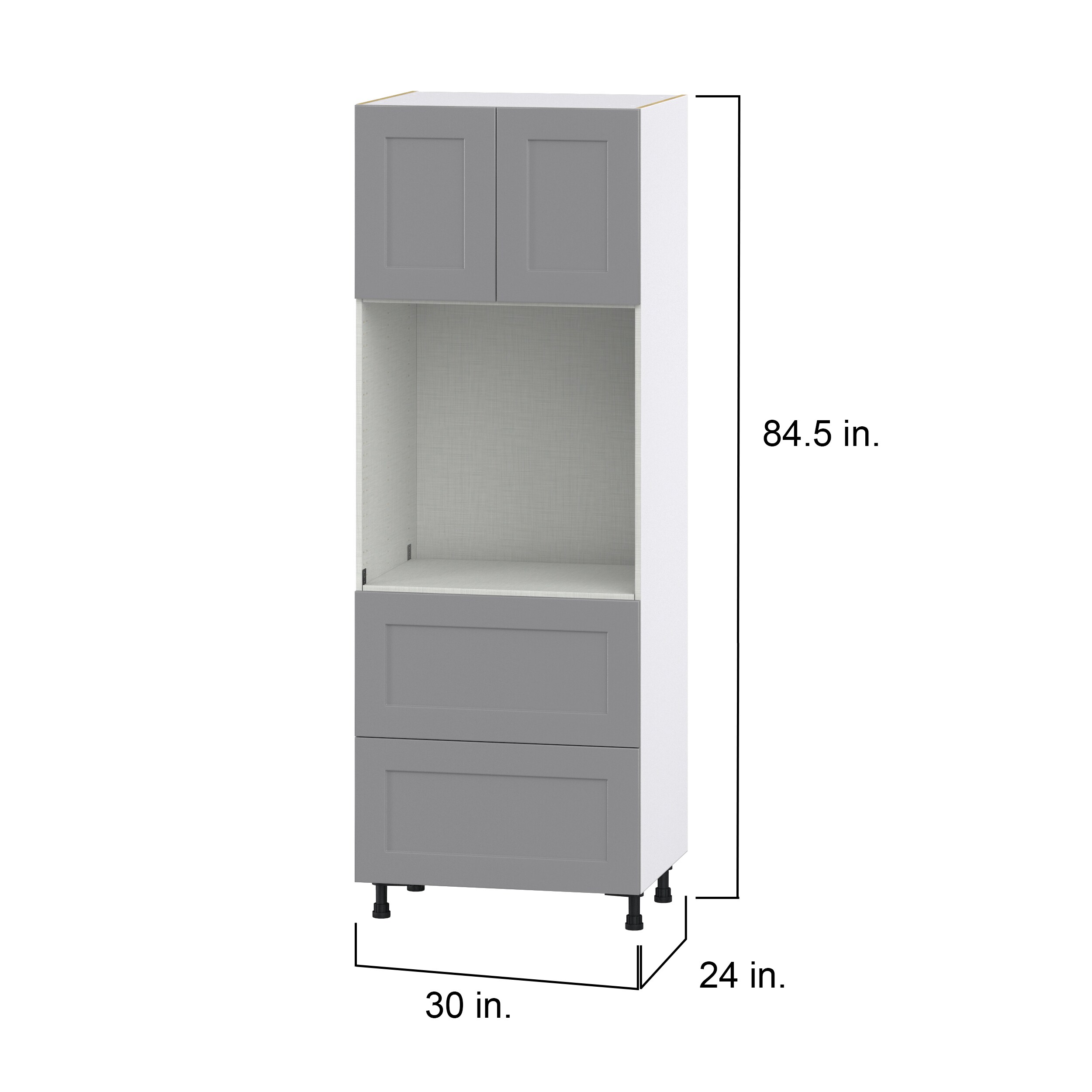 Hugo&Borg DSTO2D3084.5-BM Cabinets-Kitchen - View #4