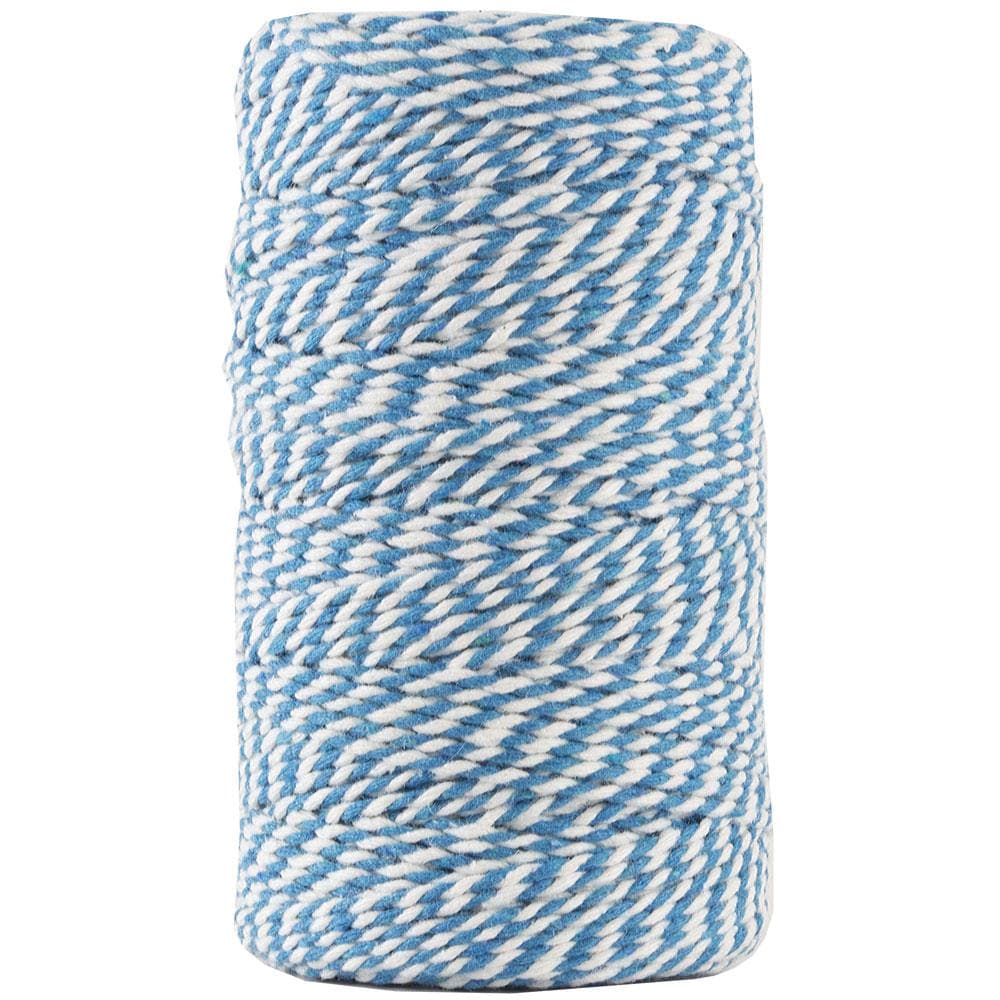 JAM Paper 327-ft Blue and White Baker's Twine Jute Twine in the String &  Twine department at
