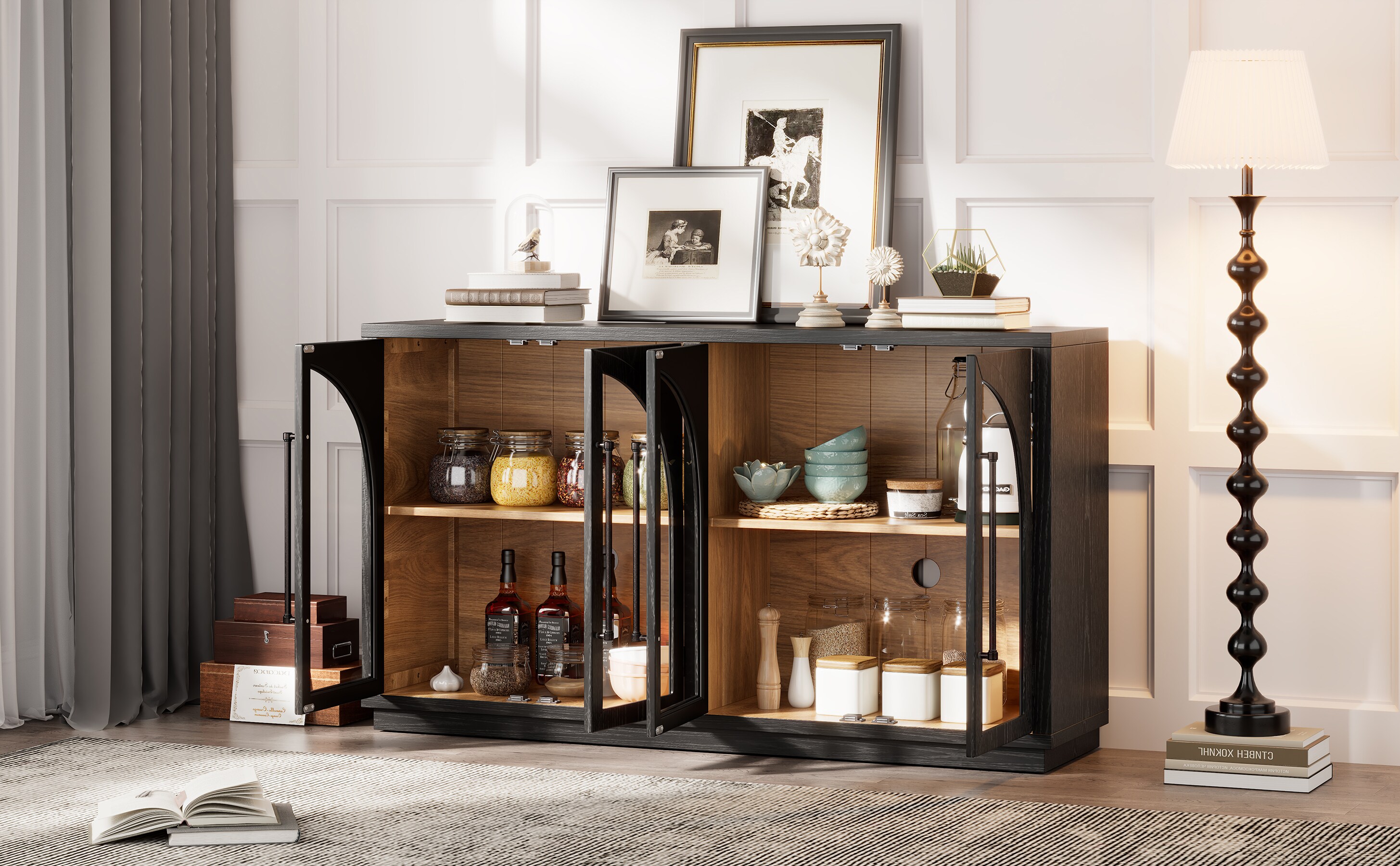 Qualler FSUSTM821B Console-Sofa-Tables - View #2